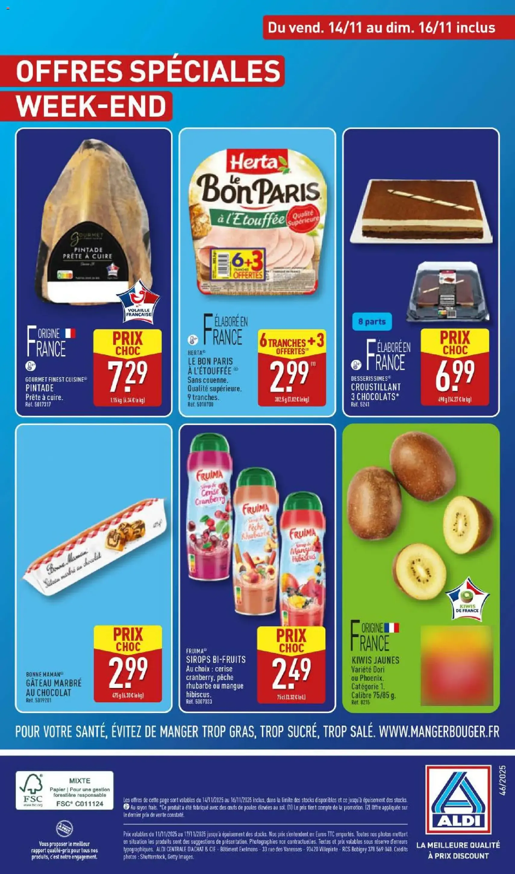 Aldi catalogue semaine 46 - brochure valable à partir du 11/11/2025, page 42 sur 43