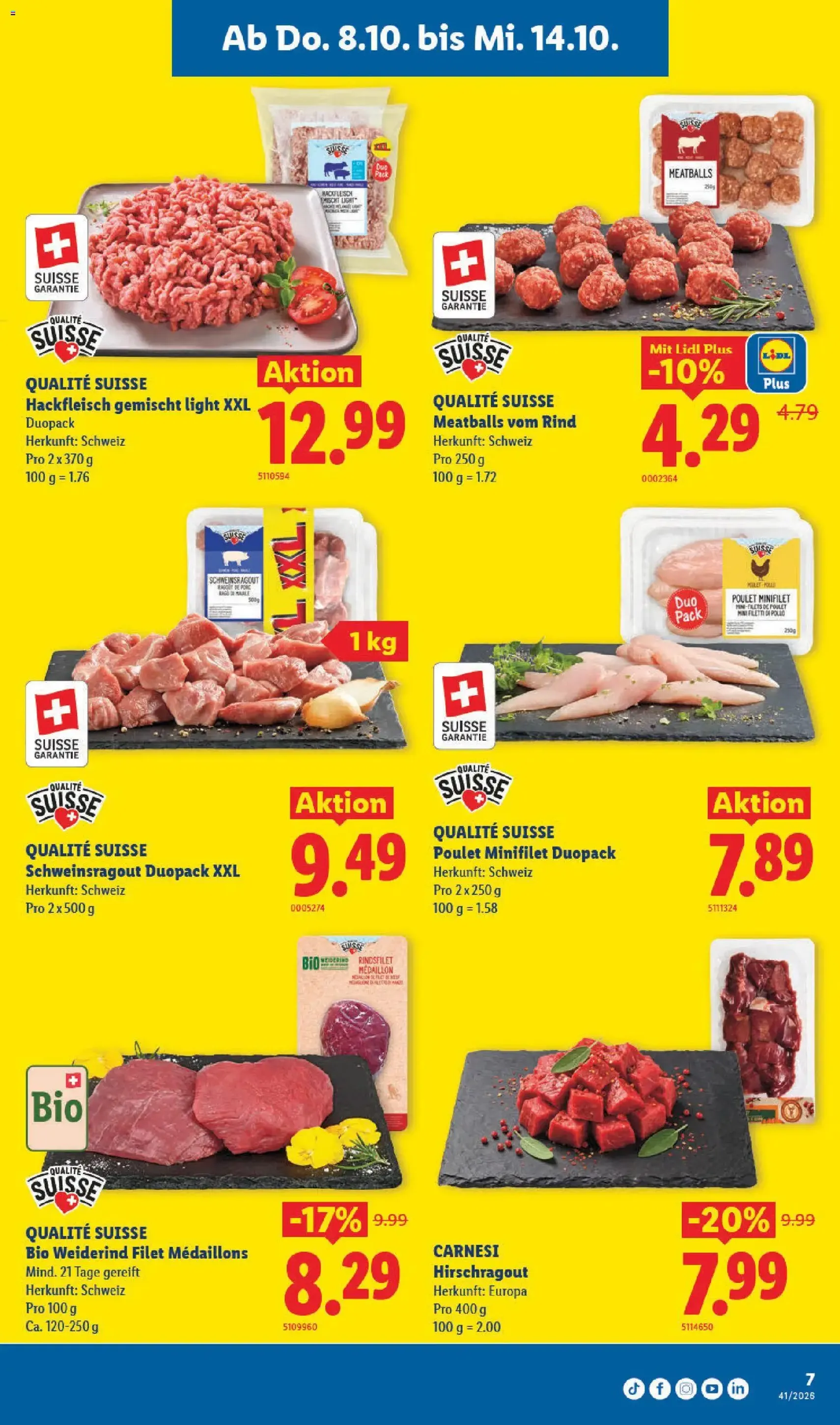 Lidl aktionen - Gültiger Prospekt ab 08.10.2026, Seite 7 von insgesamt 45