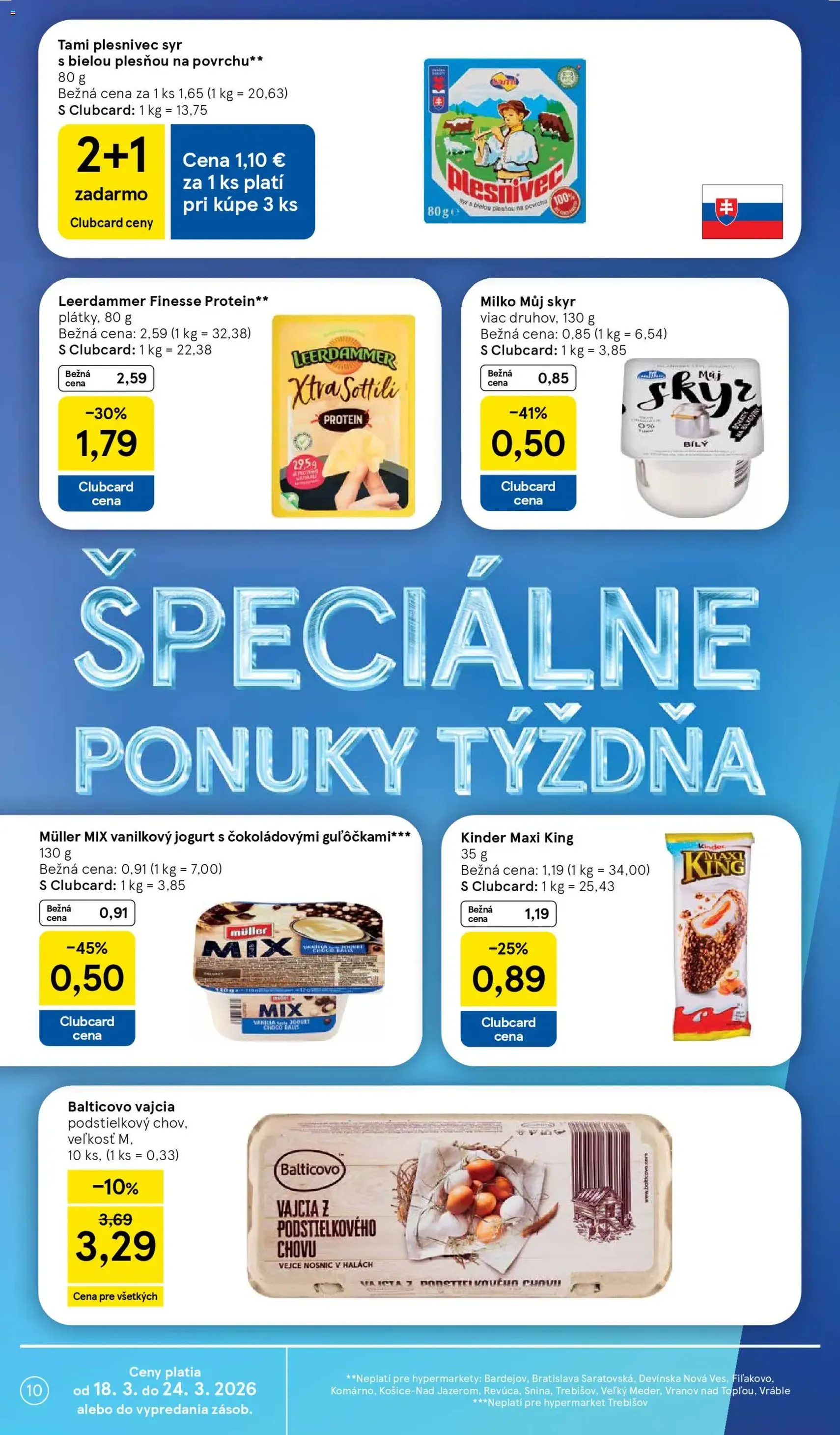 Tesco hypermarket - leták - platný leták od 18.03.2026 strana 10 z 49