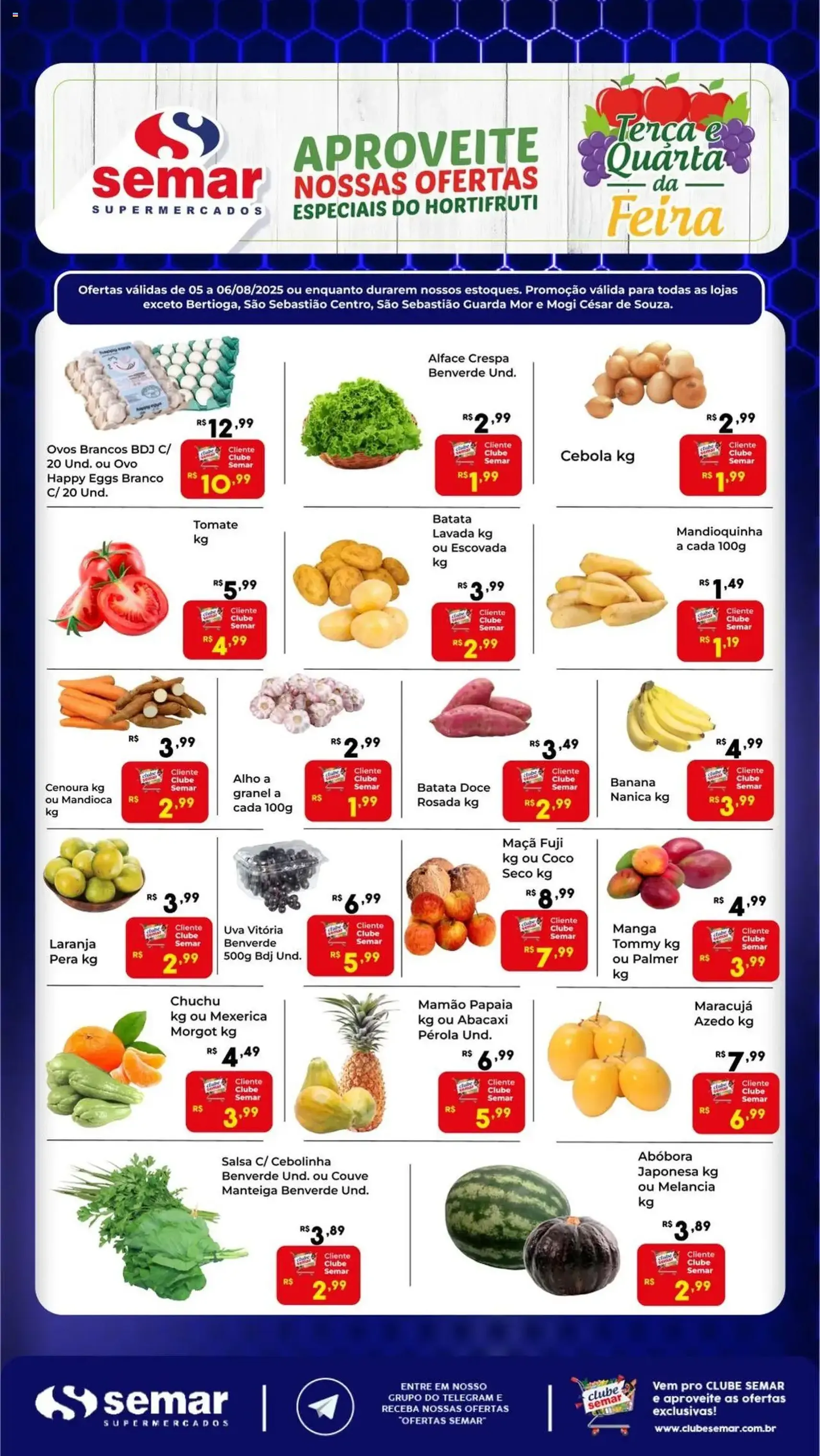 Semar Supermercado - Ofertas da semana - folheto válido a partir de 05/08/2025 página 3 de 3