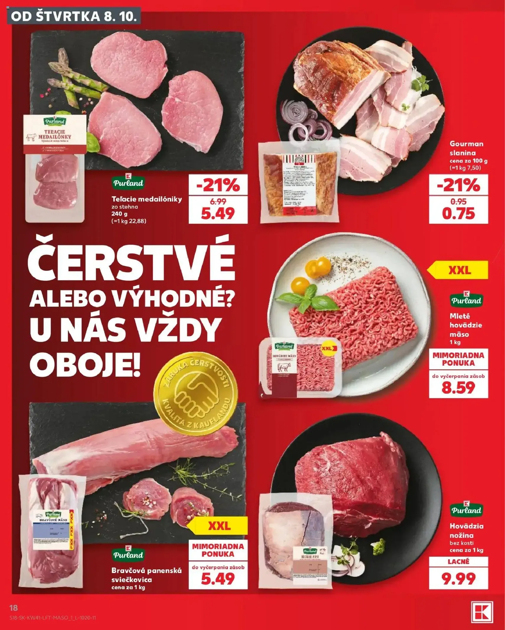 Kaufland leták - platný leták od 08.10.2026 strana 18 z 86