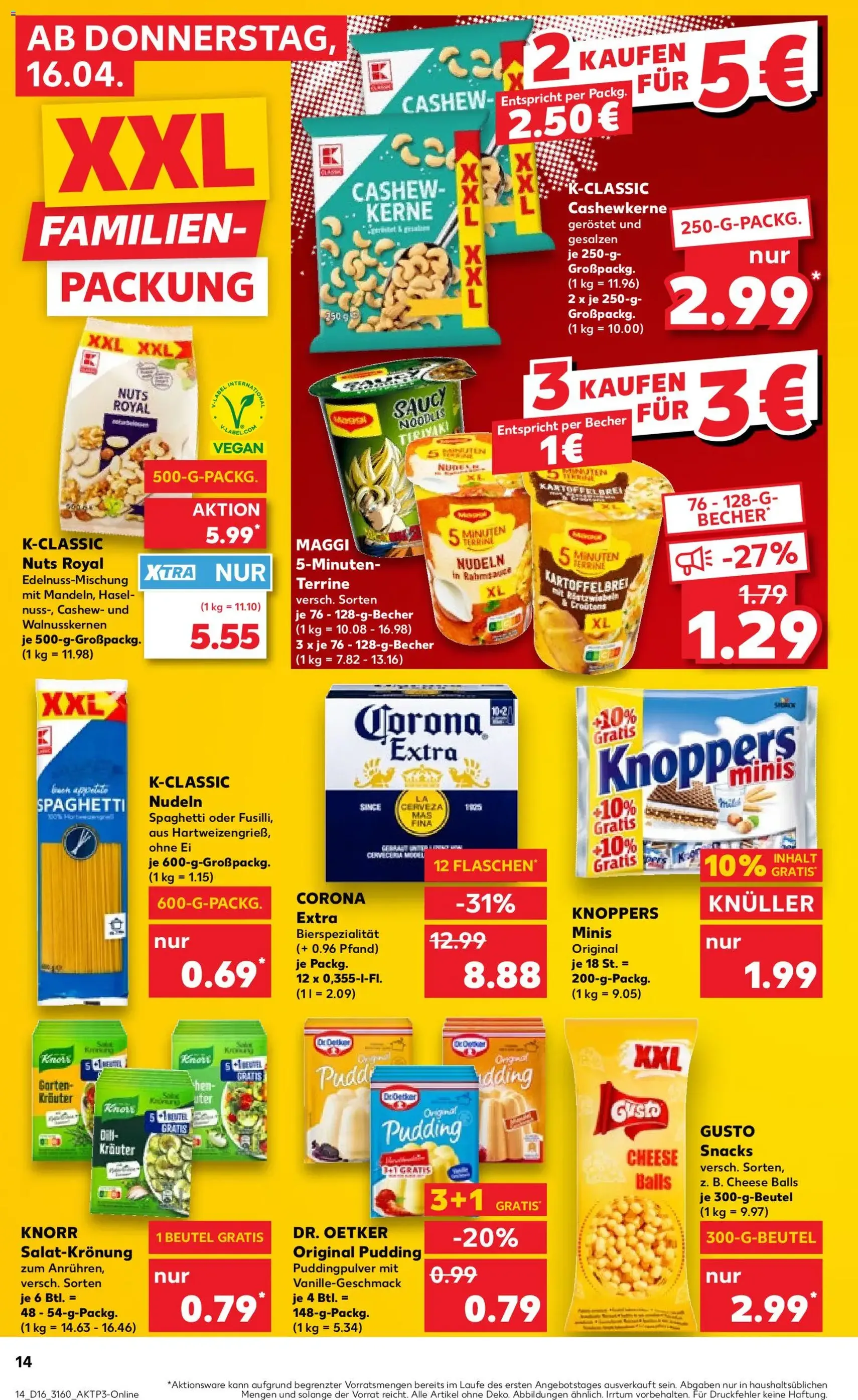 Kaufland Prospekt - Gültiger Prospekt ab 16.04.2026, Seite 14 von insgesamt 58