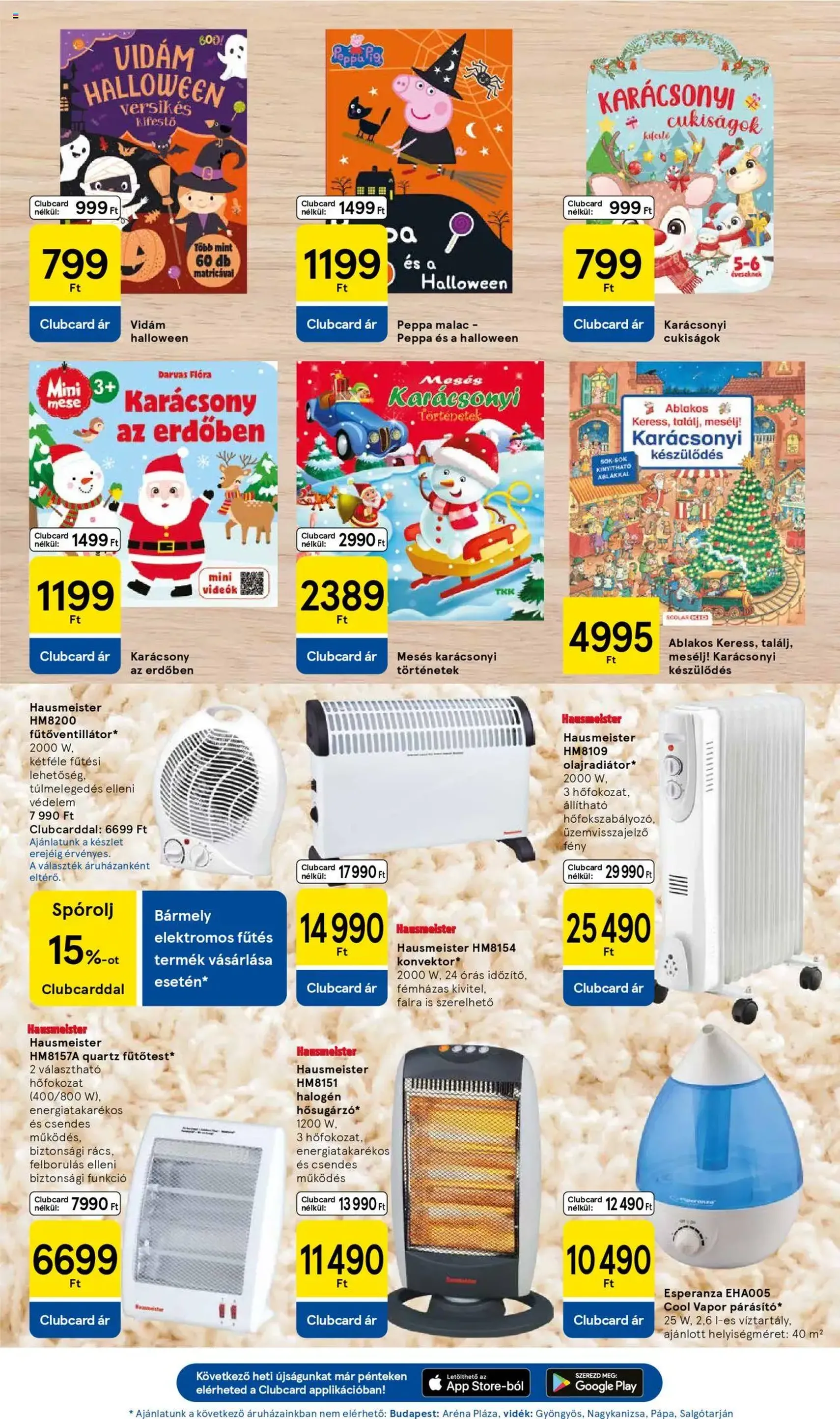 Tesco Hipermarket - Akciós újság - 2025.10.21. érvényes szórólap 29 oldal 32 oldalból Tesco Hipermarket - Akciós újság - 2025.10.21. érvényes szórólap 29 oldal 32 oldalból