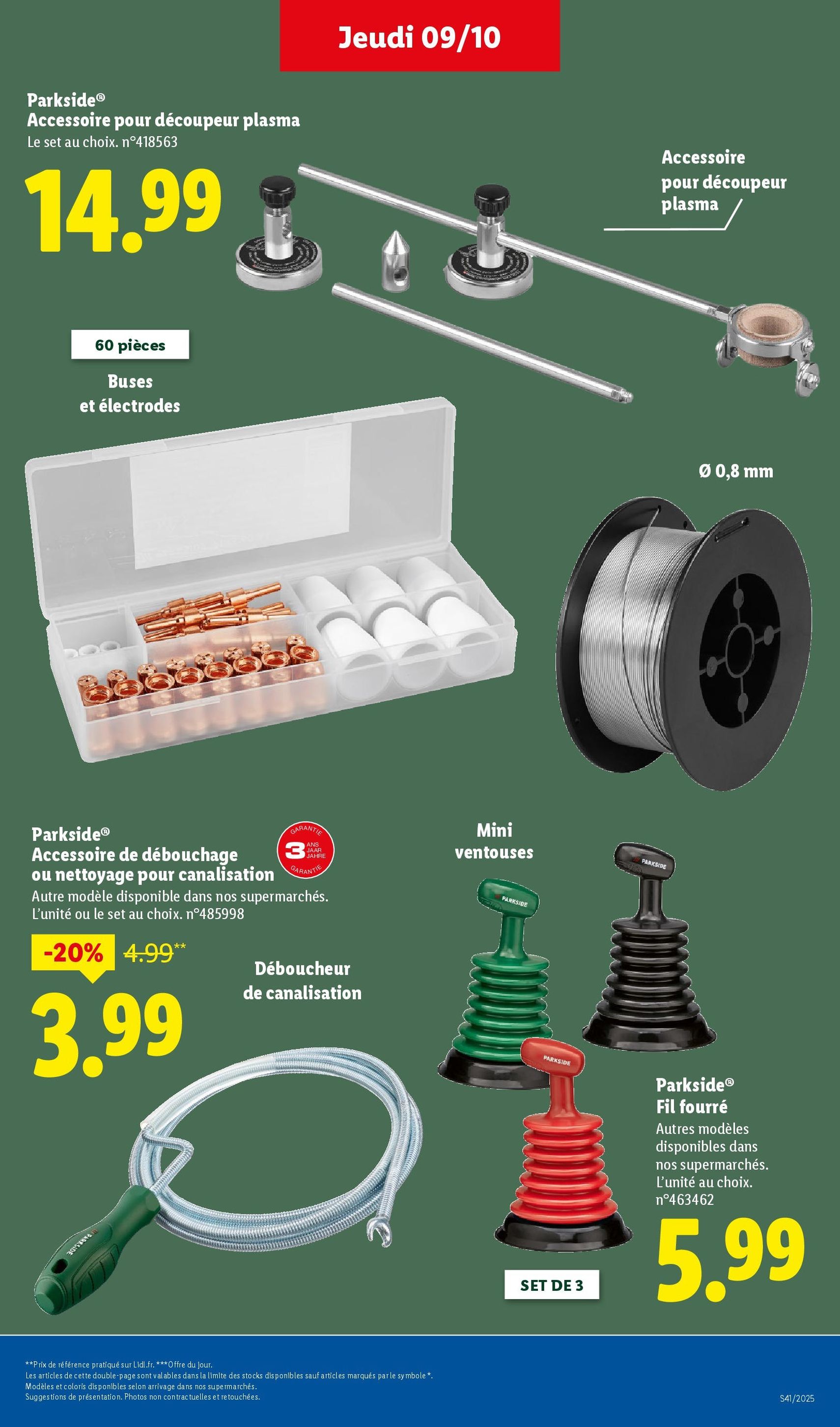 LIDL catalogue semaine 41 - brochure valable à partir du 09/10/2025, page 43 sur 73