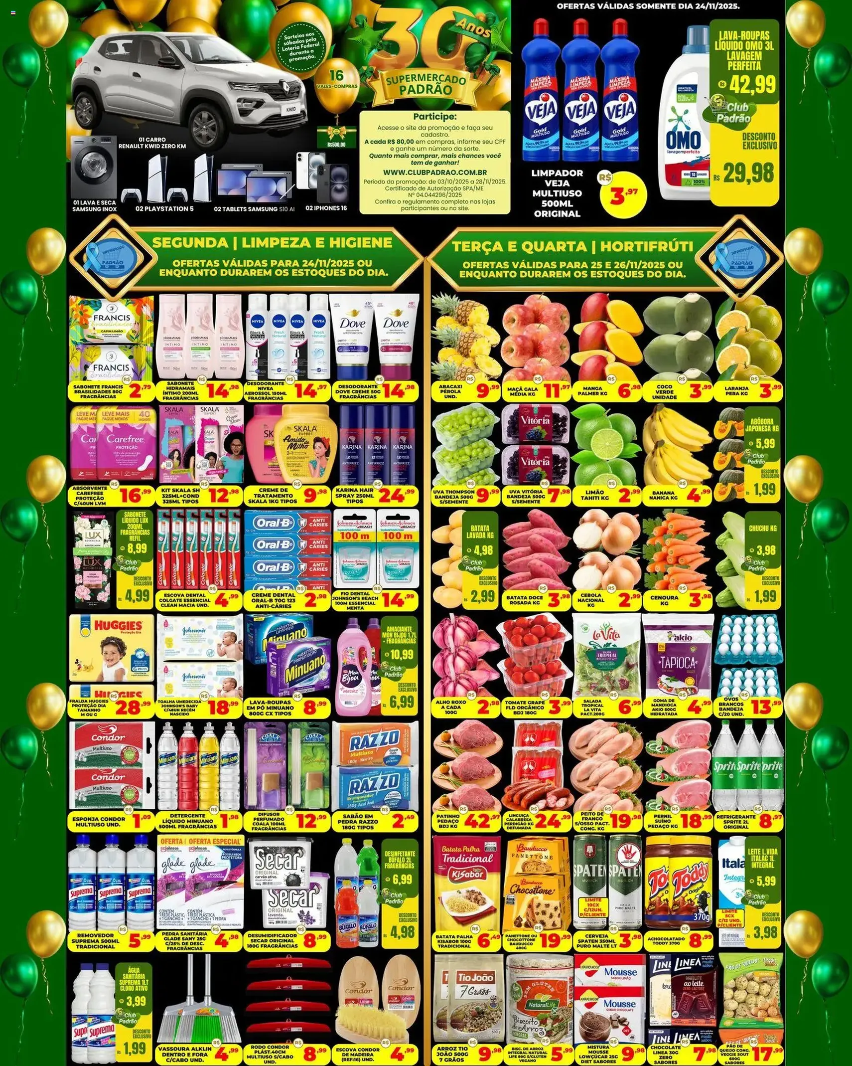 Supermercado Padrão Black Friday - folheto válido a partir de 24/11/2025 página 1 de 2
