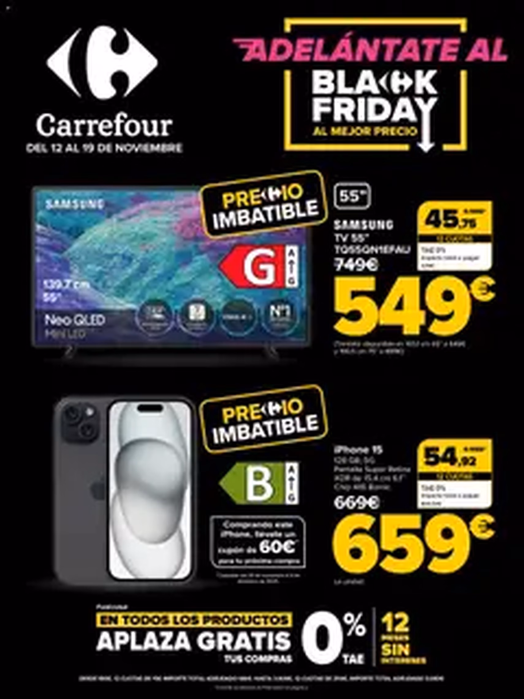 Carrefour - Black Friday - folleto válido desde 12/11/2025 página 1 de 1