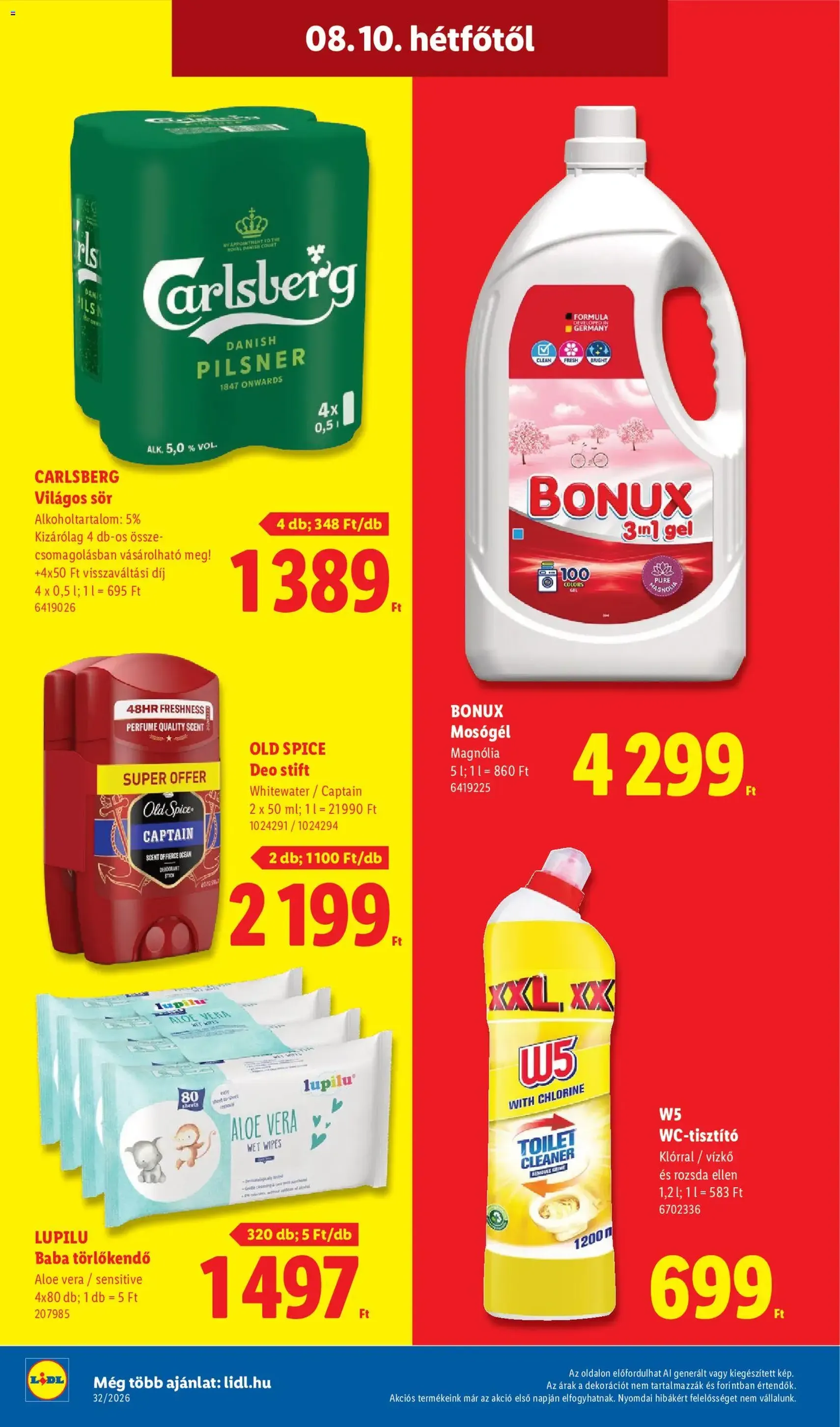 Lidl akciós újság - 2026.08.06. érvényes szórólap 78 oldal 80 oldalból