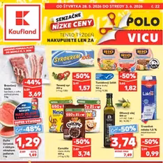 Kaufland leták - náhľad letáku platný od 28.05.2026
