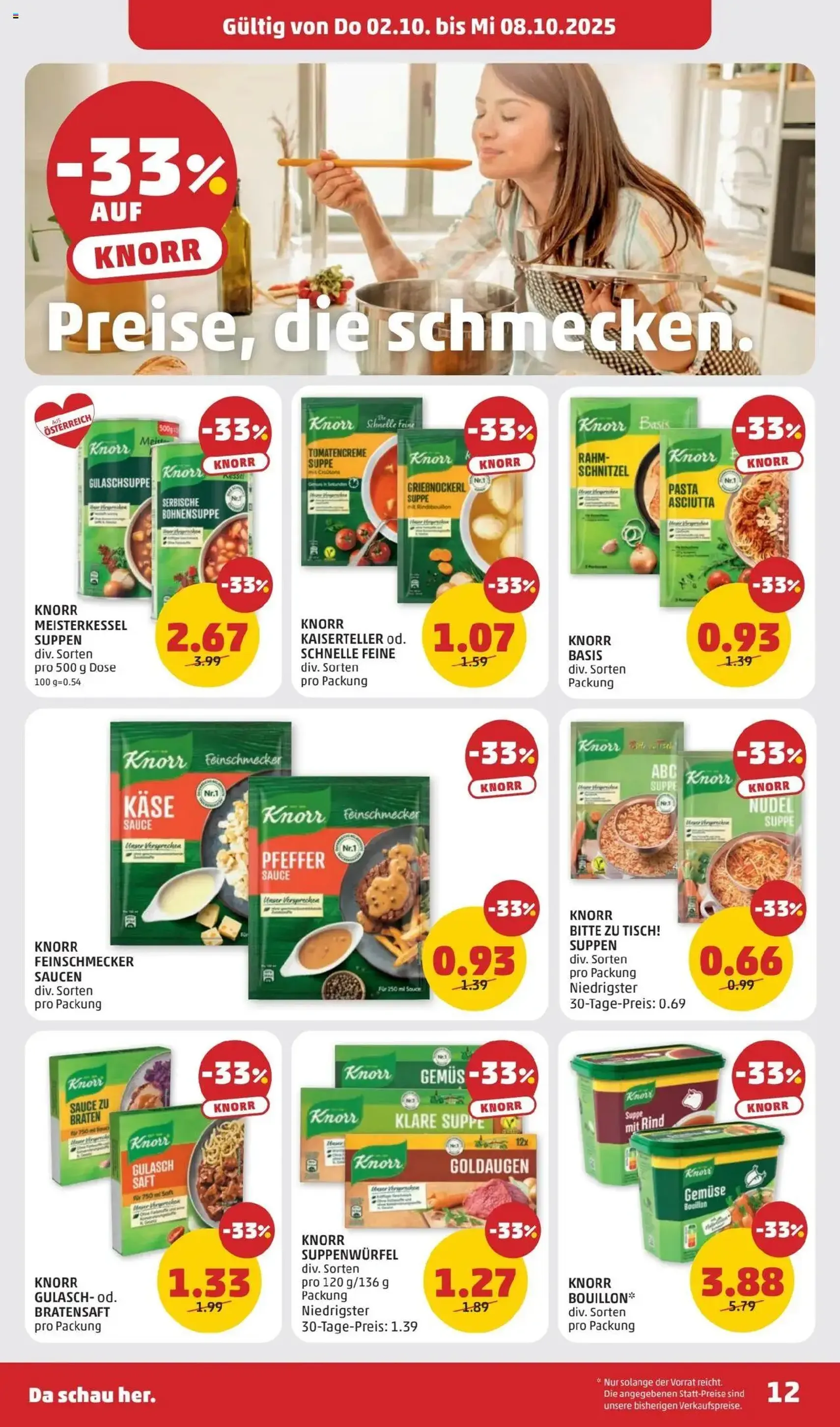 Penny Markt Flugblatt - Gültiger Prospekt ab 02.10.2025, Seite 12 von insgesamt 32