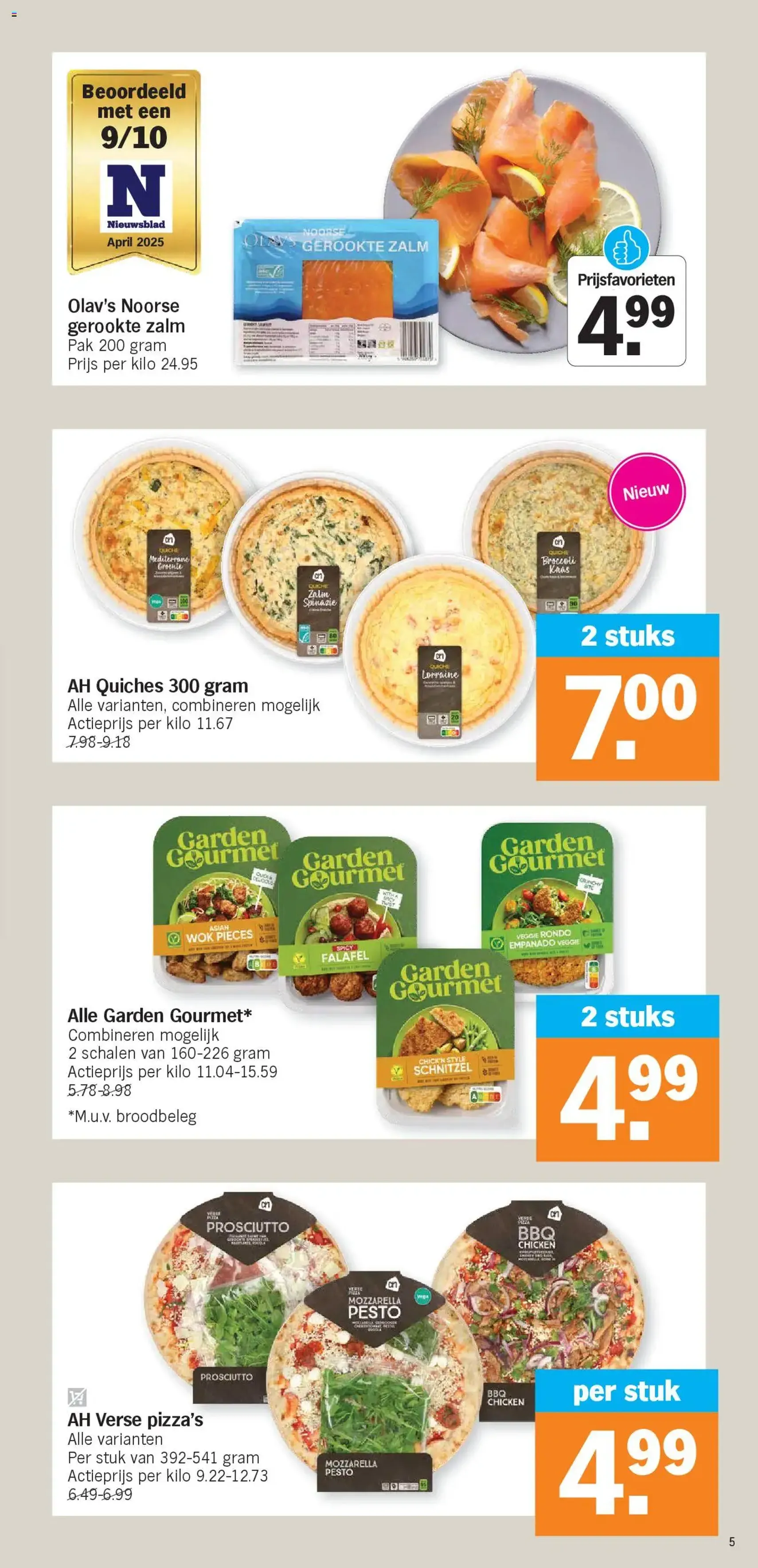Albert Heijn folder week / de la semaine 28 - geldige folder vanaf 07/07/2025 pagina 5 van 18