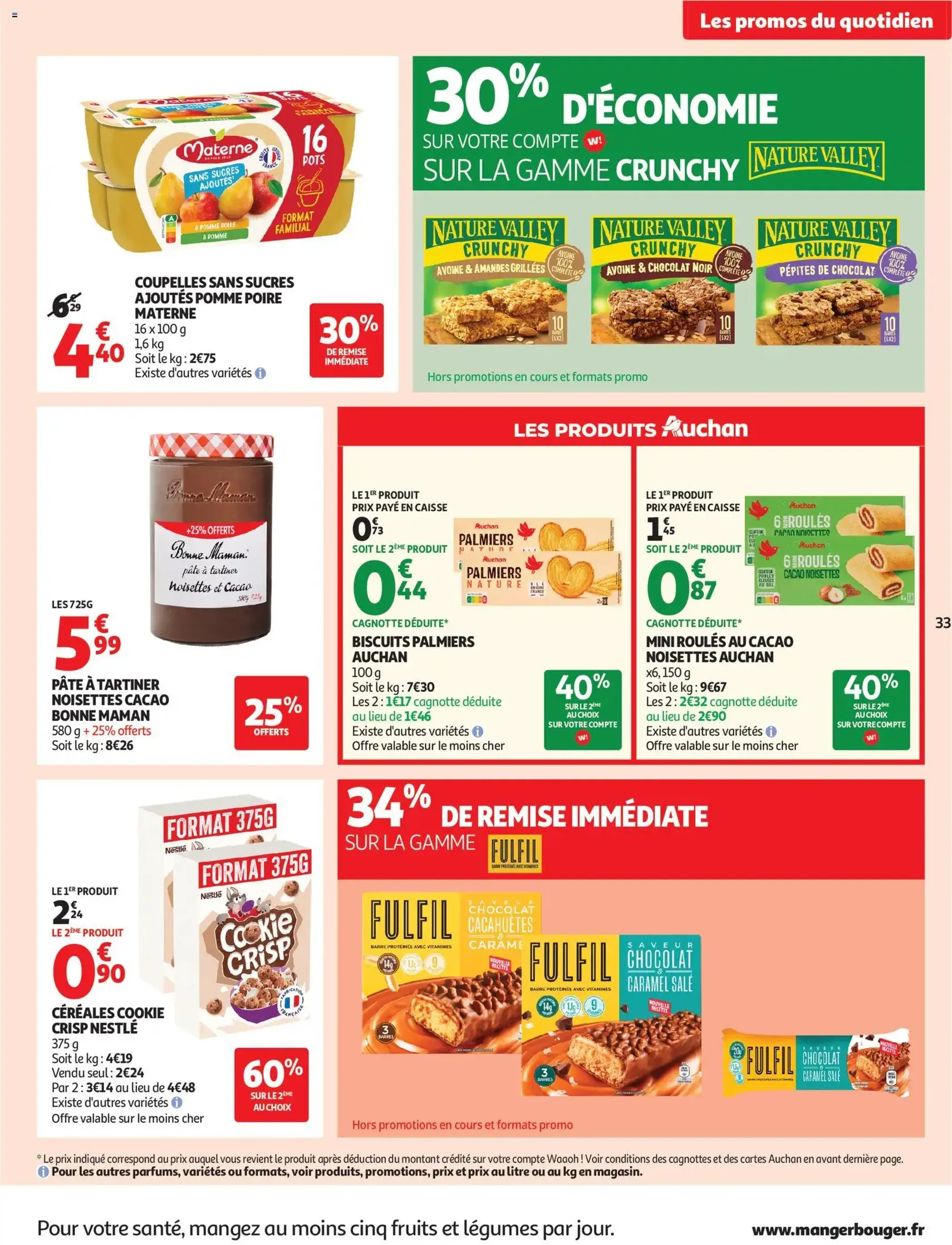 Auchan folder / publicité - geldige folder vanaf 28/07/2026 pagina 33 van 54