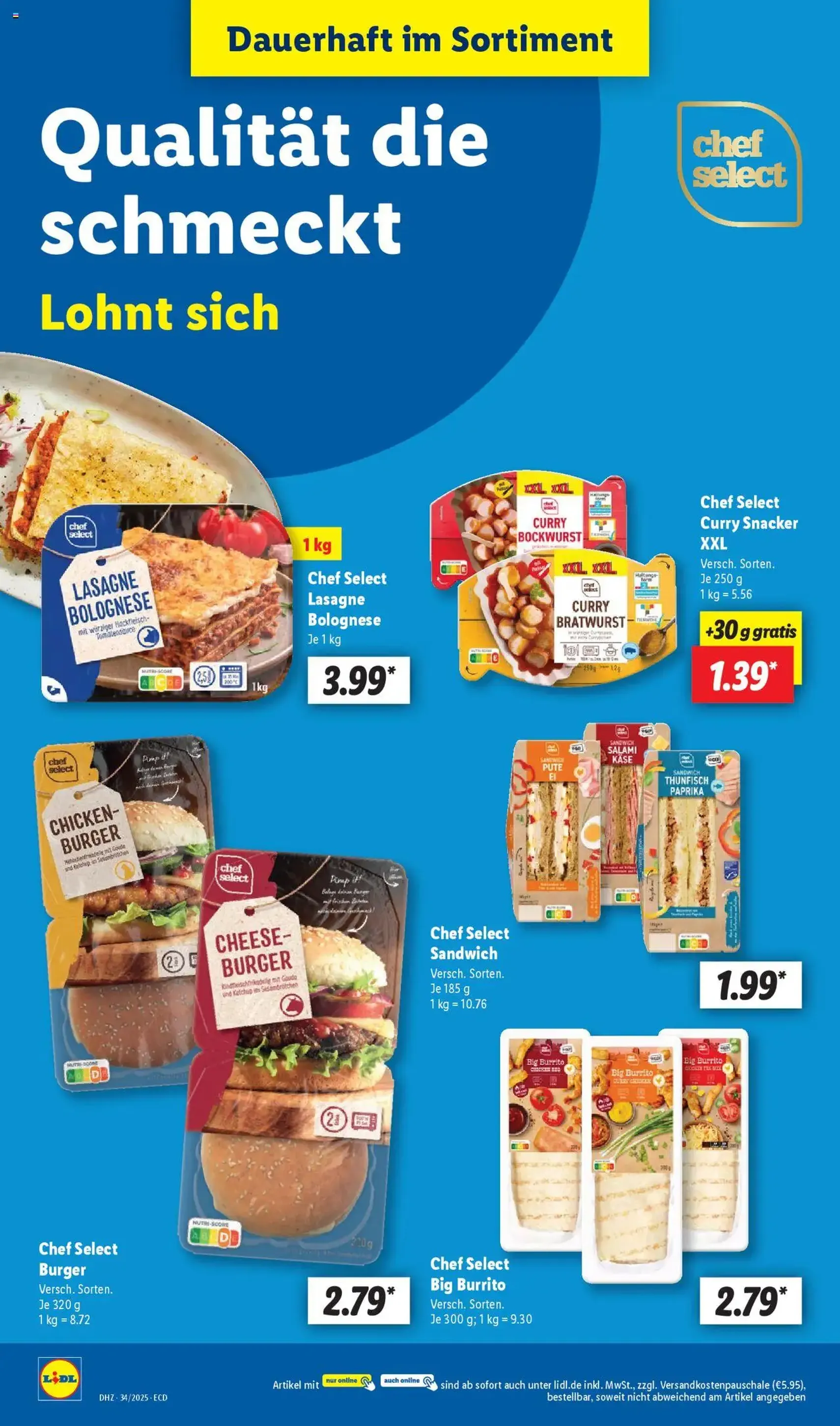 Lidl Prospekt - Gültiger Prospekt ab 18.08.2025, Seite 16 von insgesamt 69