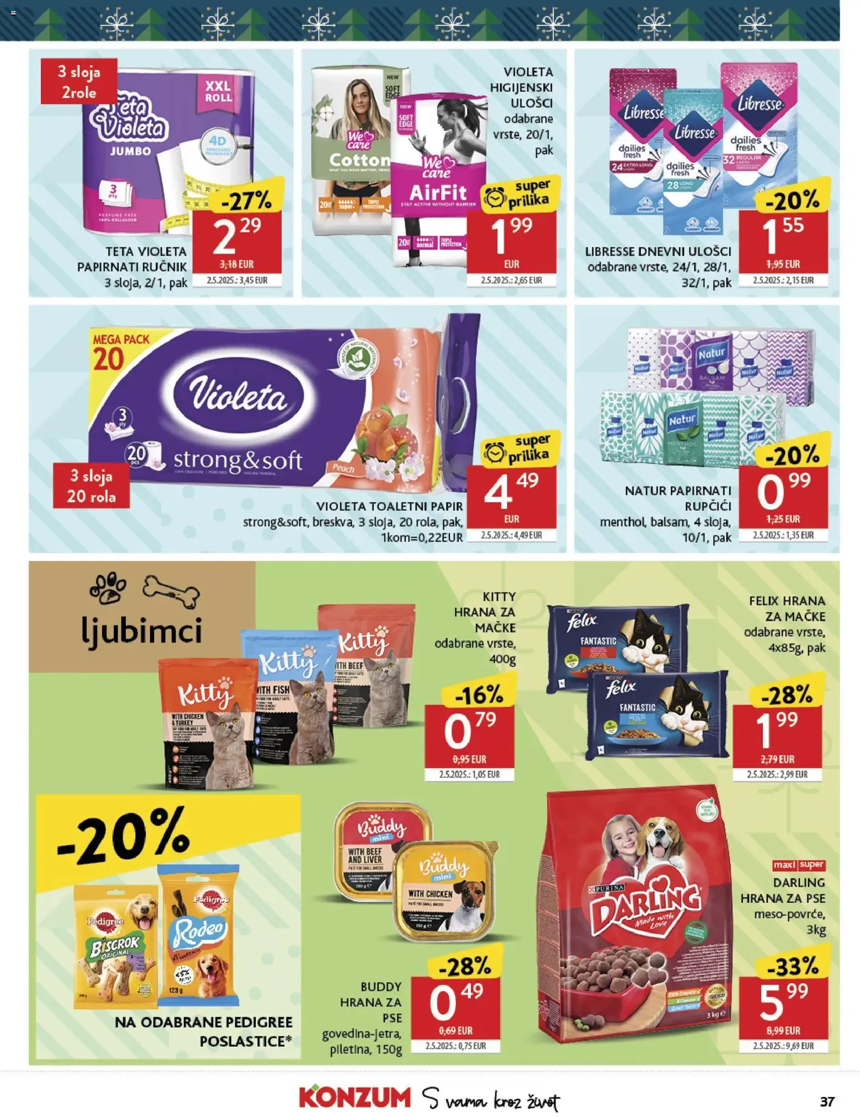 Konzum HR Akciós újság - 2025.11.26. érvényes szórólap 37 oldal 49 oldalból