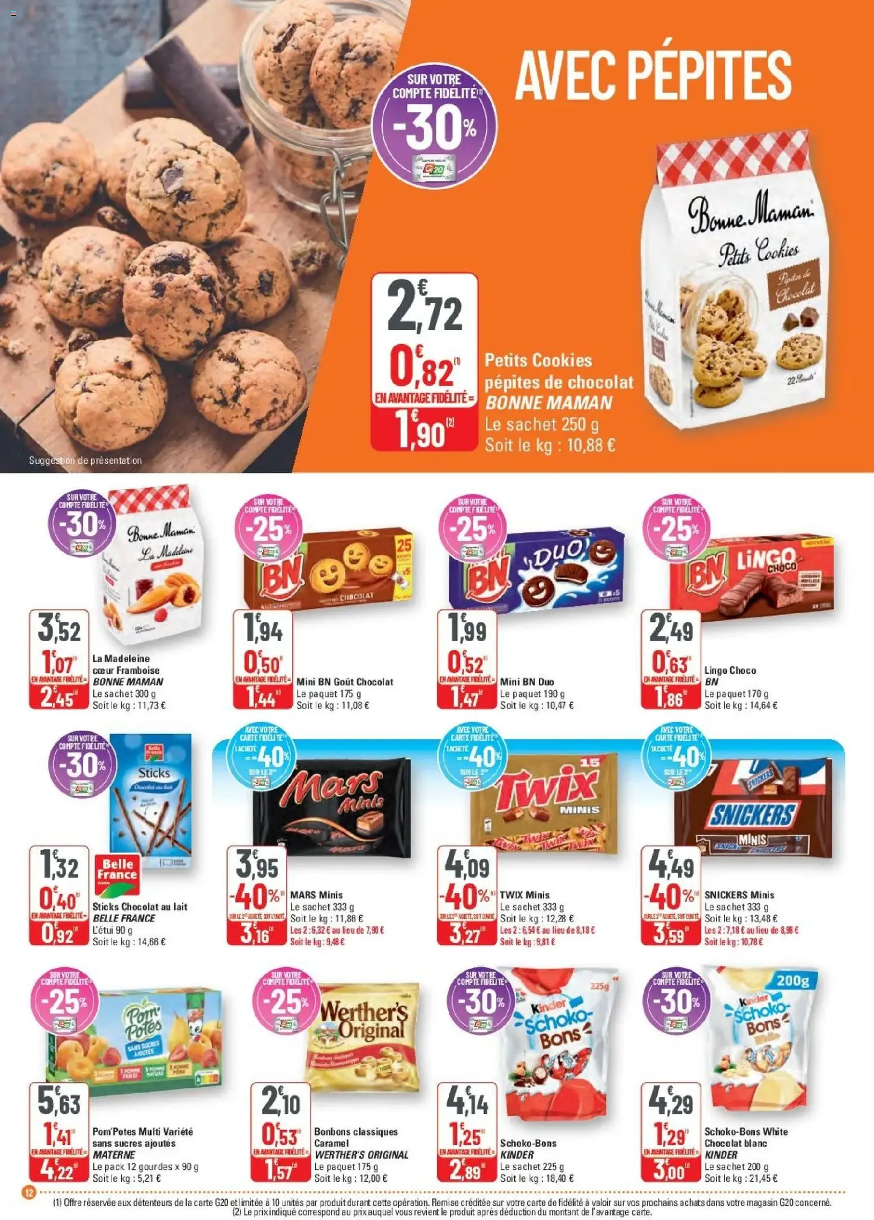 G20 Supermarchés catalogue - brochure valable à partir du 21/10/2026, page 12 sur 20