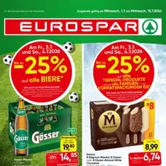 Eurospar Flugblatt - Prospekt Vorschau gültig ab 01.07.2026