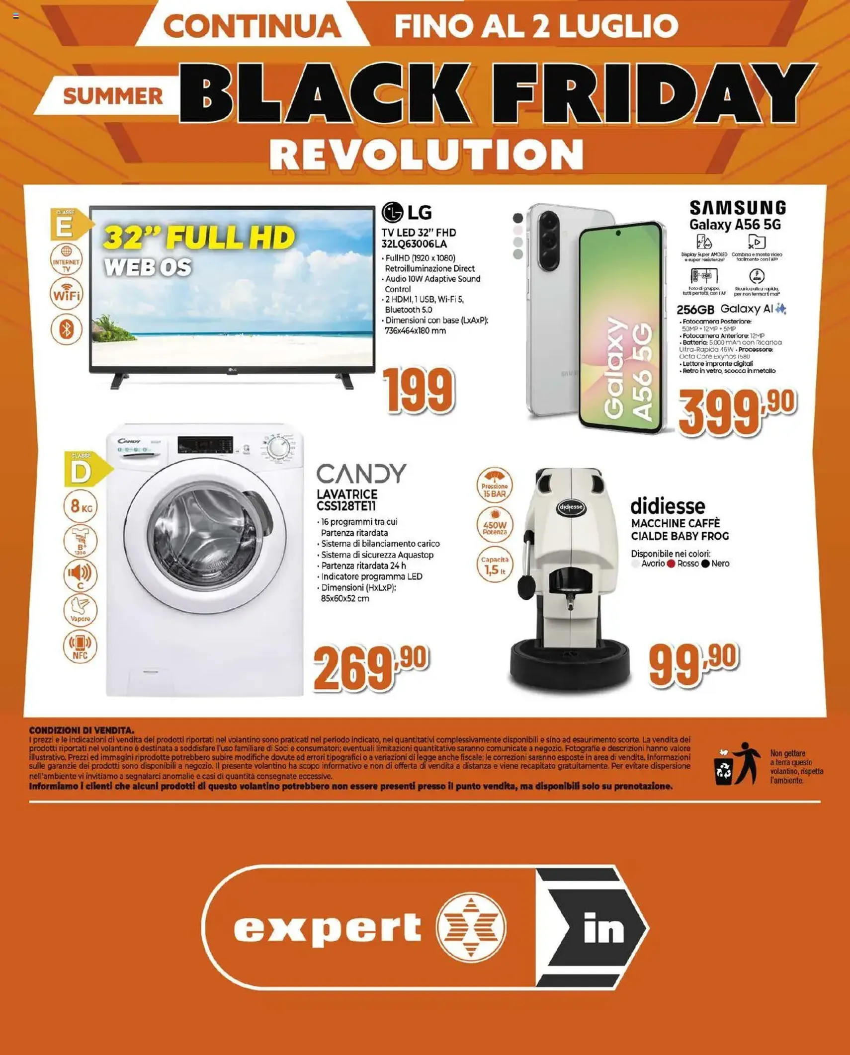 Ipercoop - Black Friday - volantino valido dal 19/06/2025 pagina 8 di 8 Ipercoop - Black Friday - volantino valido dal 19/06/2025 pagina 8 di 8