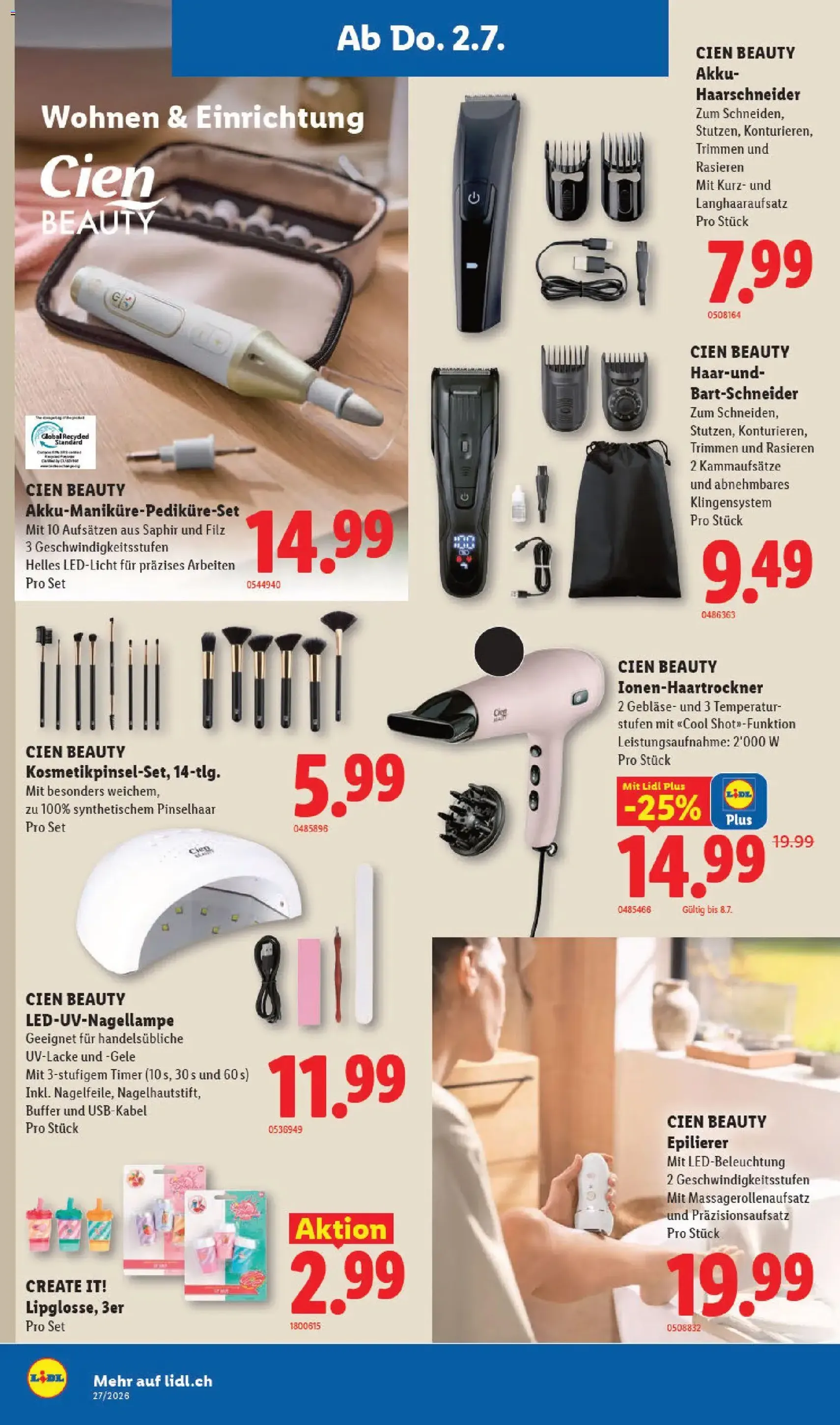 Lidl aktionen - Gültiger Prospekt ab 02.07.2026, Seite 18 von insgesamt 42