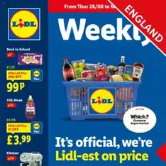 Lidl - Lidl Weekly - Flyer preview valid from 28/08/2025
