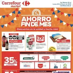 Vista previa del folleto Carrefour Market catálogo válido desde 20/01/2026