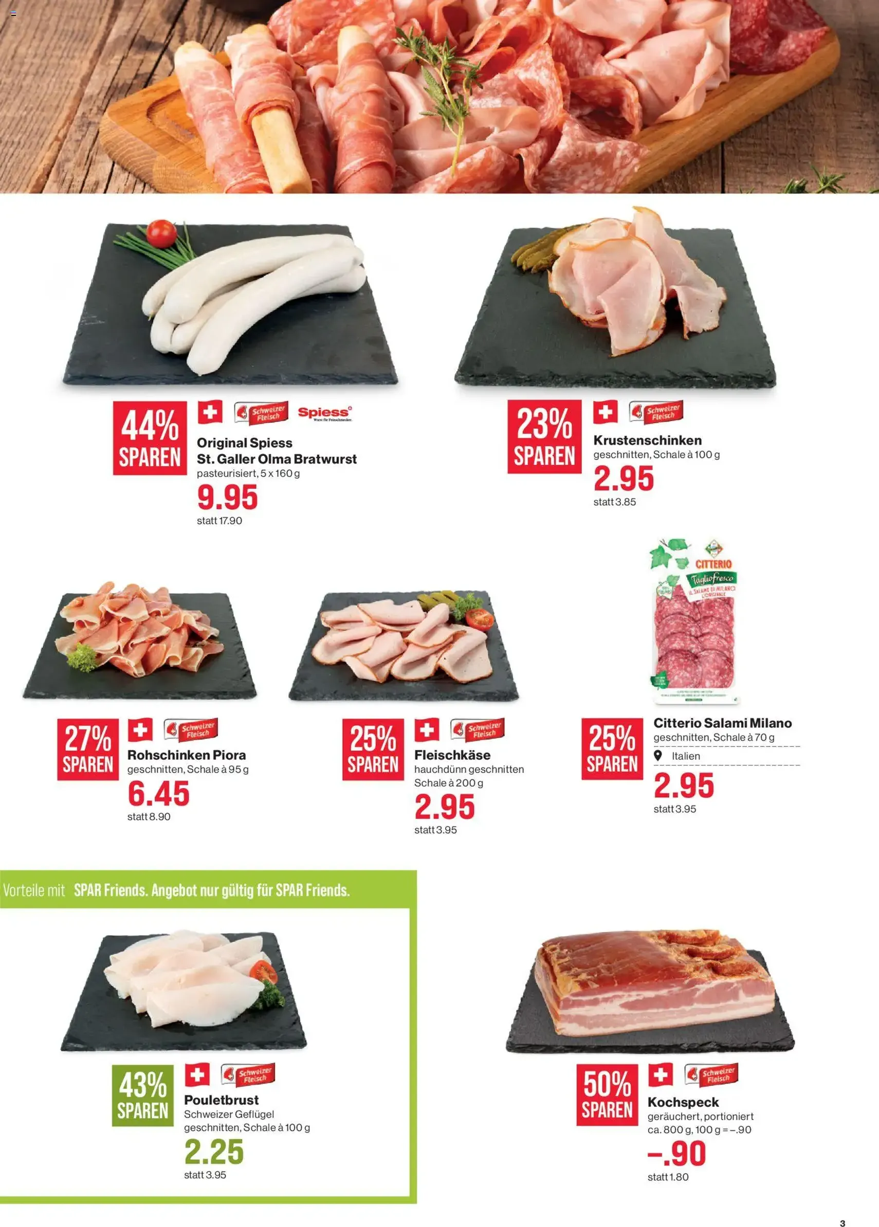 SPAR aktionen - Gültiger Prospekt ab 06.08.2026, Seite 3 von insgesamt 17