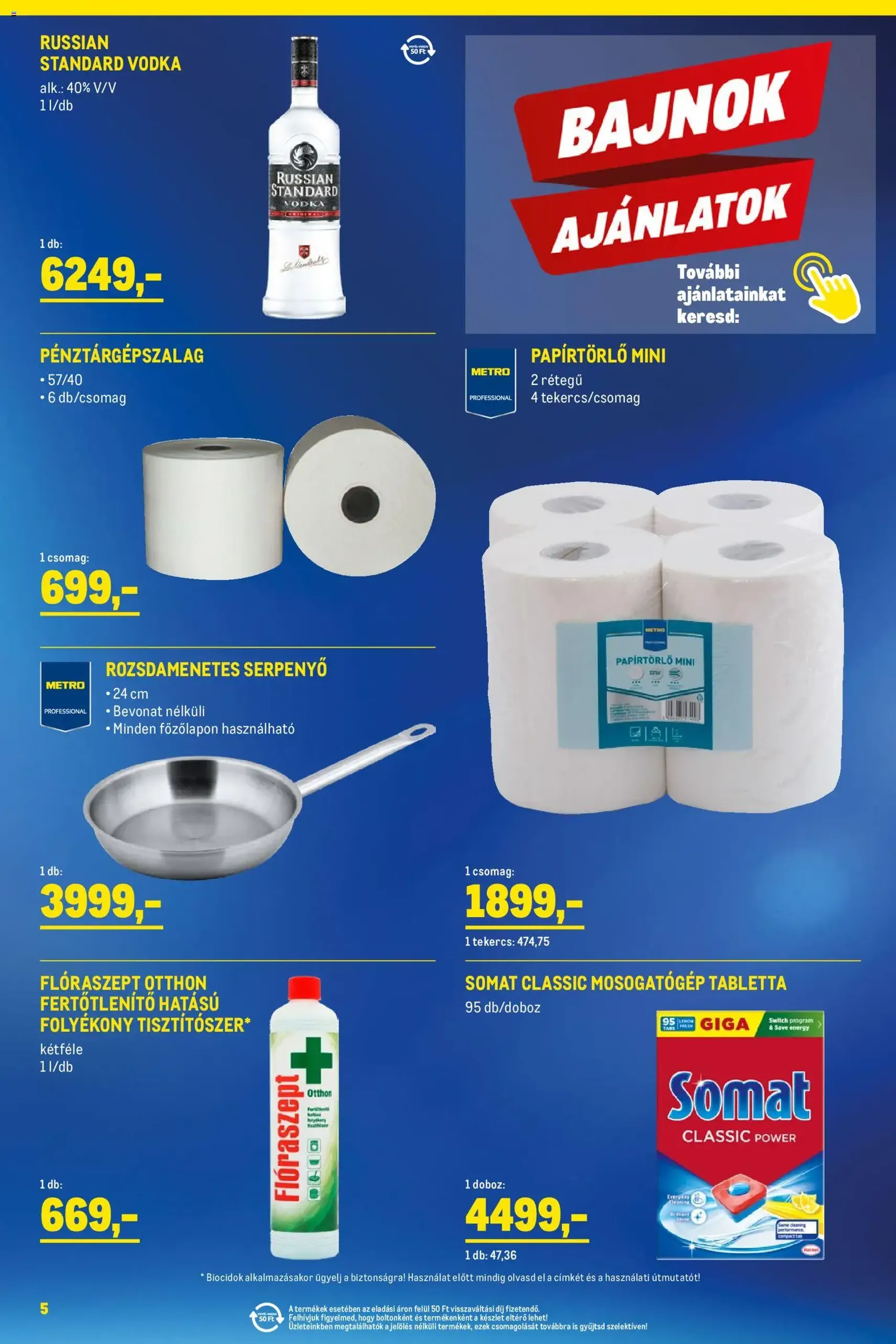 Metro - Élelmiszer és Szezonális katalógus 2026/02 - 2026.02.01. érvényes szórólap 5 oldal 41 oldalból