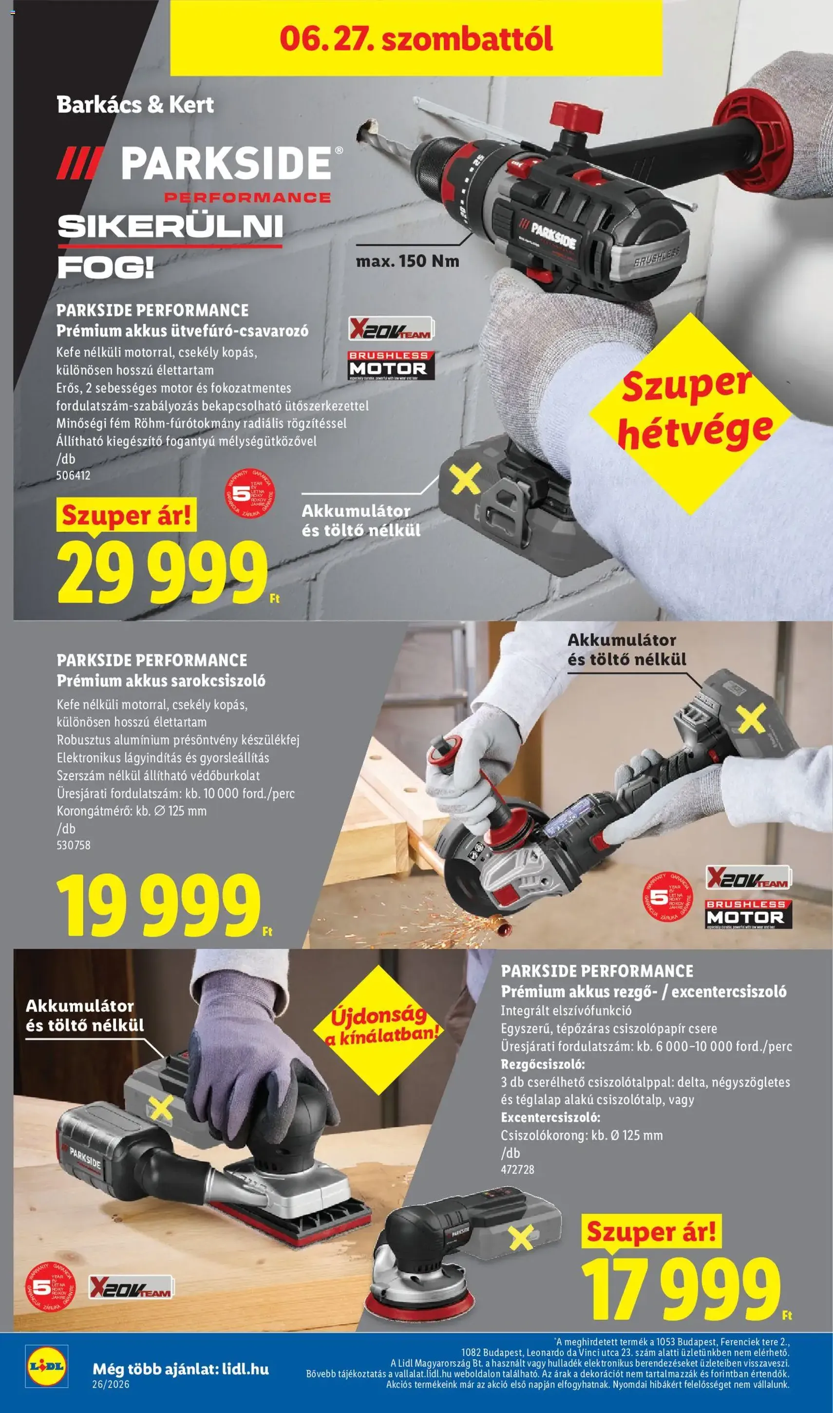 Lidl akciós újság - 2026.06.25. érvényes szórólap 48 oldal 74 oldalból