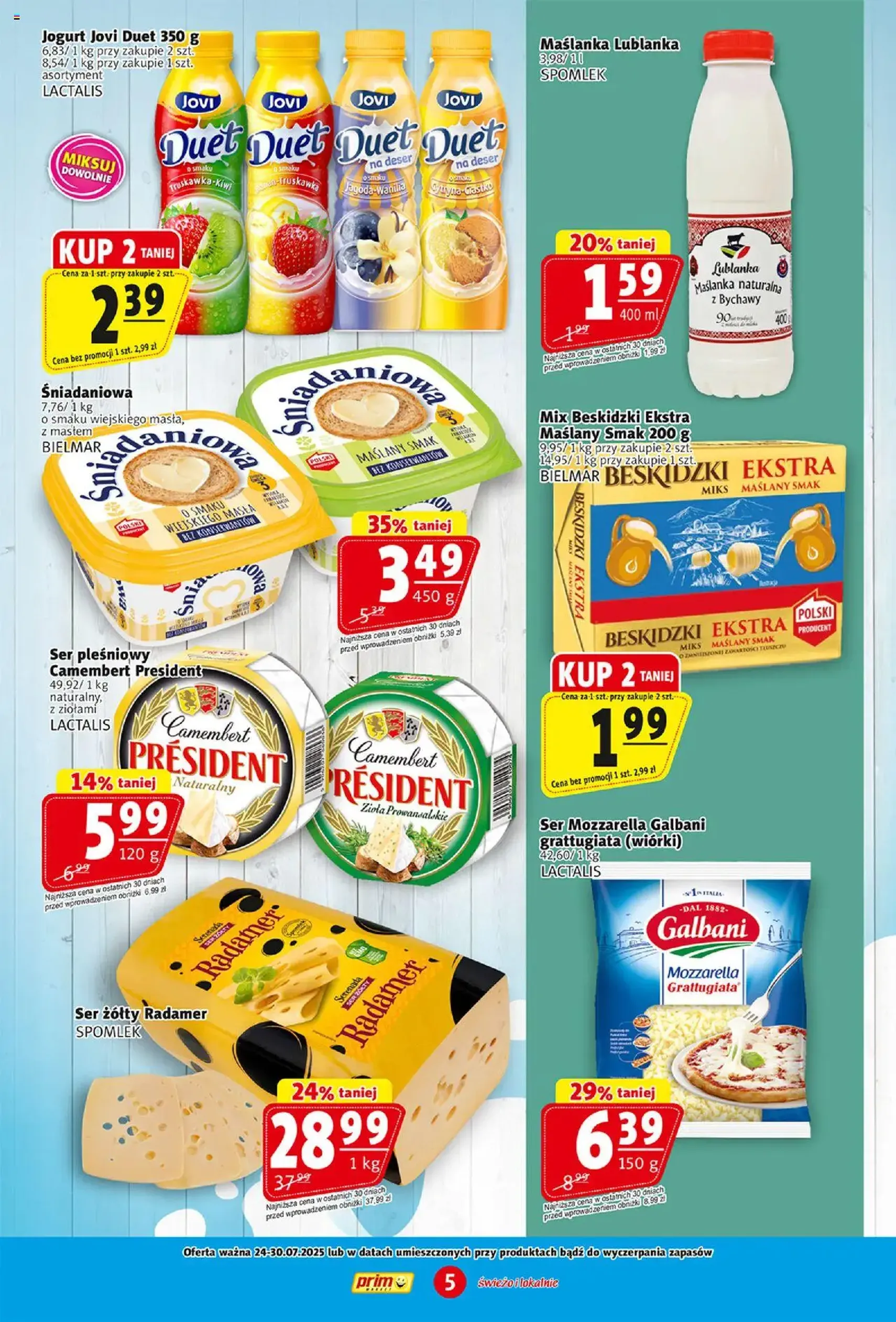 Prim Market Gazetka - ważny gazetka od 24.07.2025 strona 5 z 16 Prim Market Gazetka - ważny gazetka od 24.07.2025 strona 5 z 16