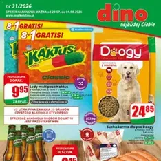 Dino gazetka - podgląd gazetki ważnej od 29.07.2026