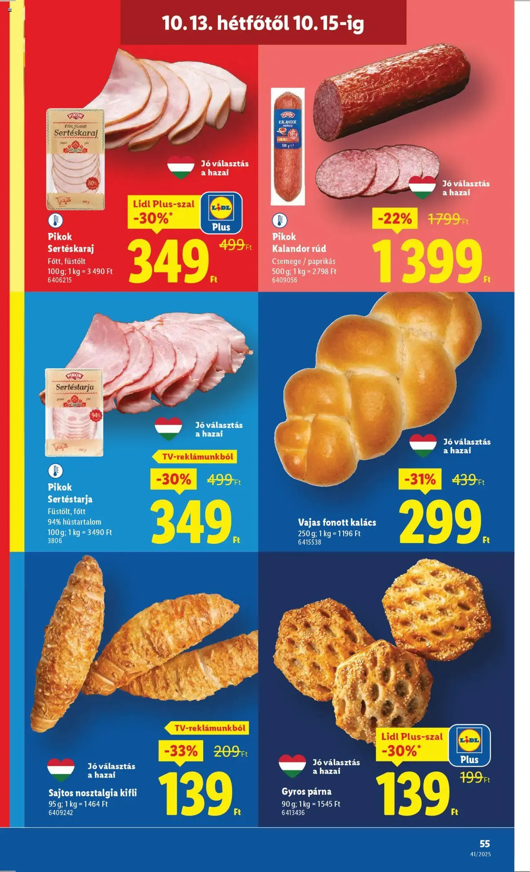 Lidl Akciós újság - 2025.10.09. érvényes szórólap 55 oldal 64 oldalból