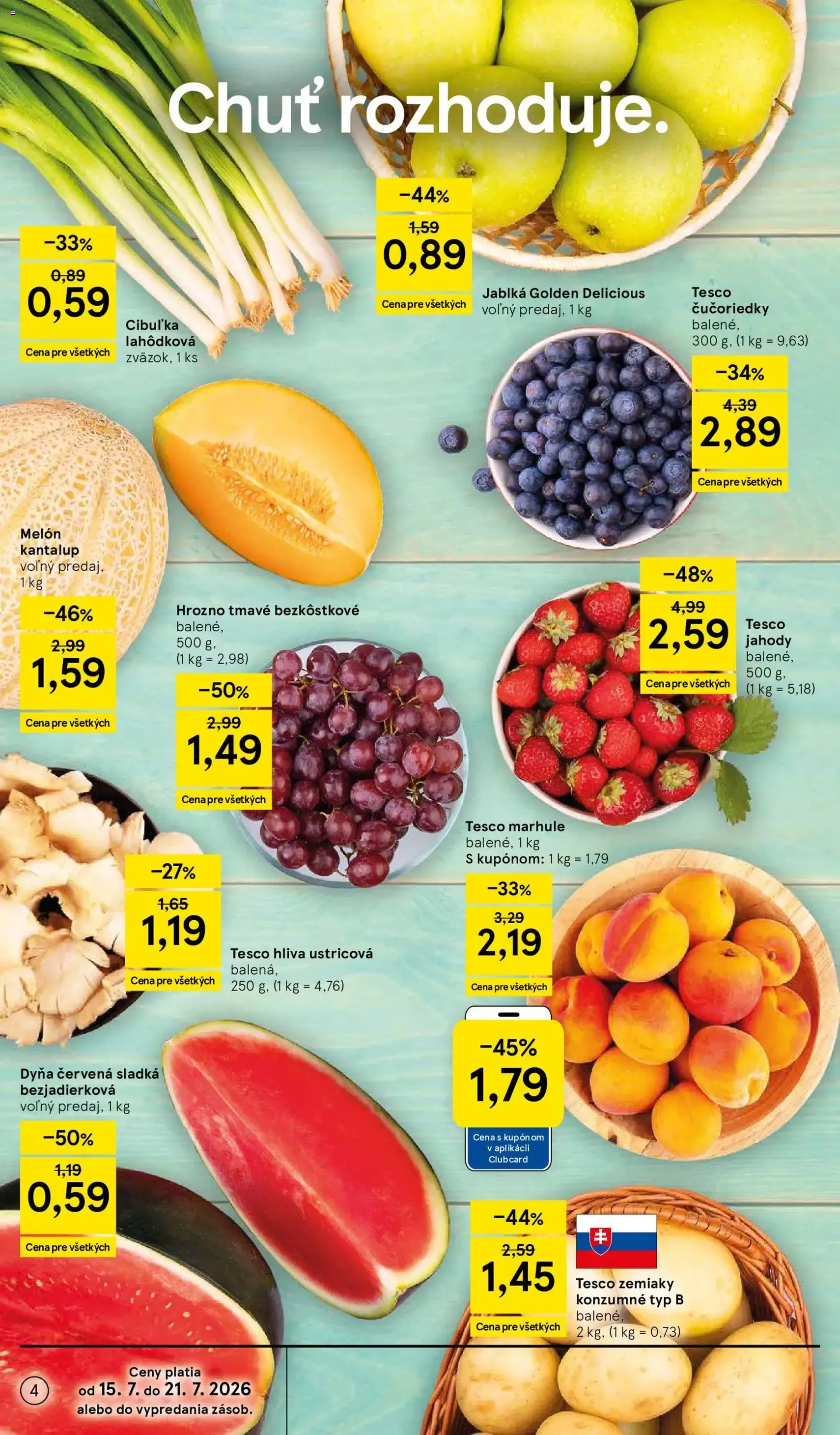 Tesco Hypermarket - leták - platný leták od 15.07.2026 strana 4 z 52