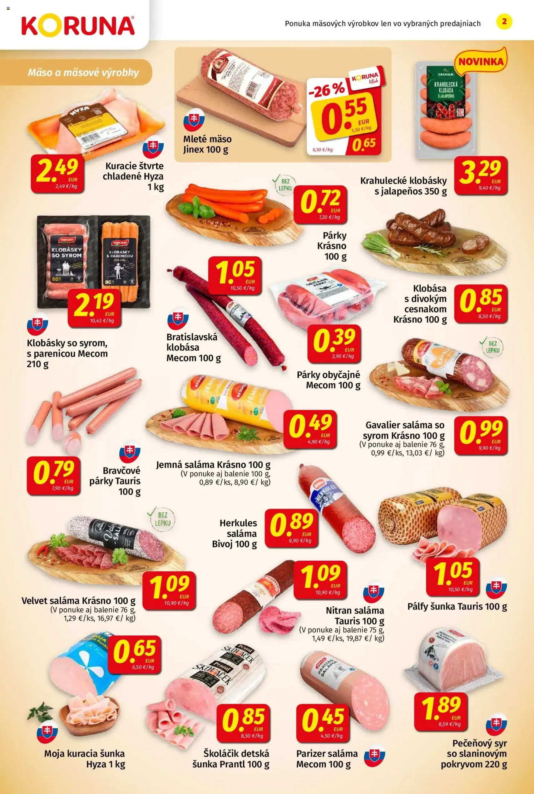 Koruna leták - platný leták od 03.07.2026 strana 2 z 24