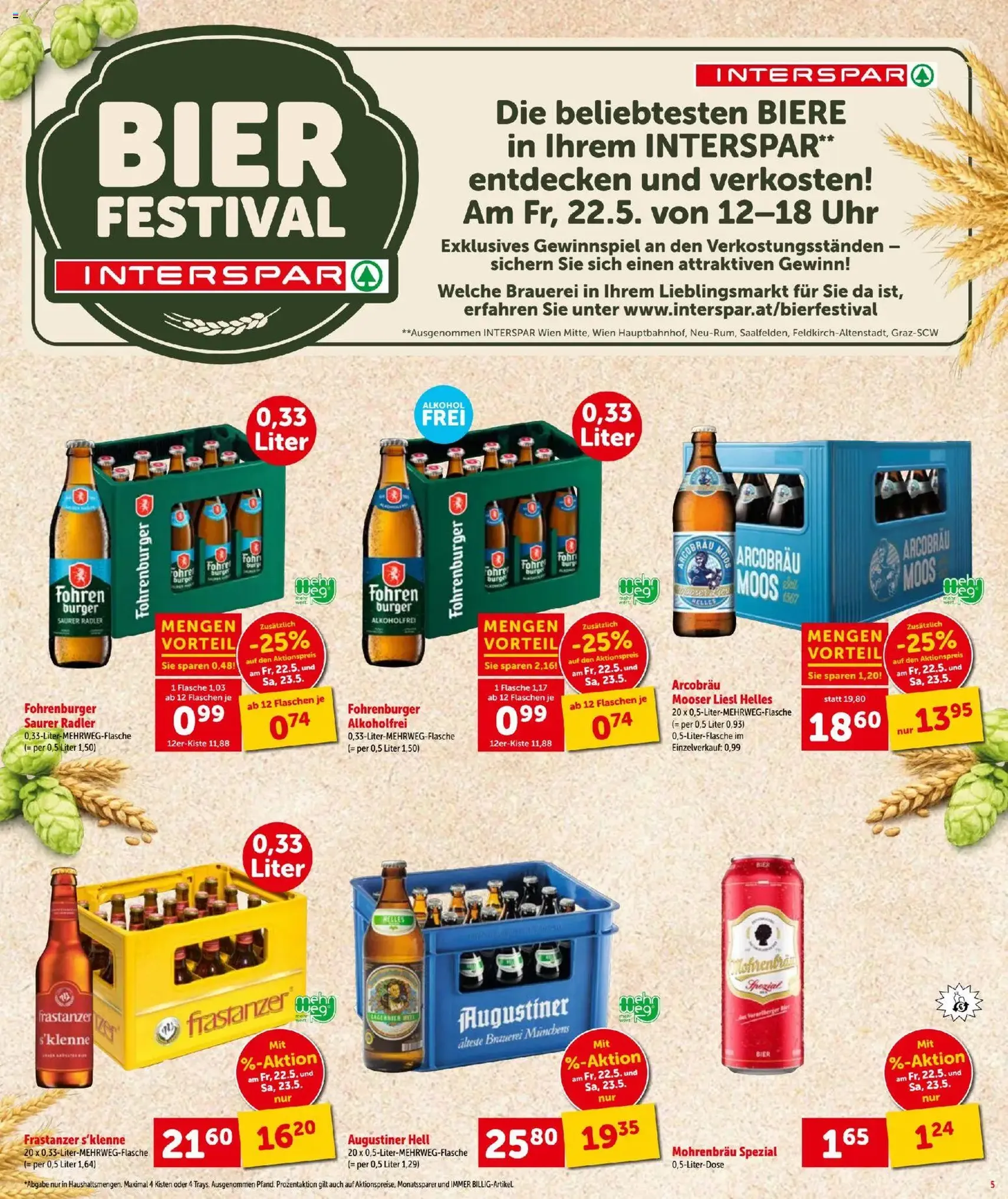 Interspar - Flugblatt - Gültiger Prospekt ab 21.05.2026, Seite 5 von insgesamt 24