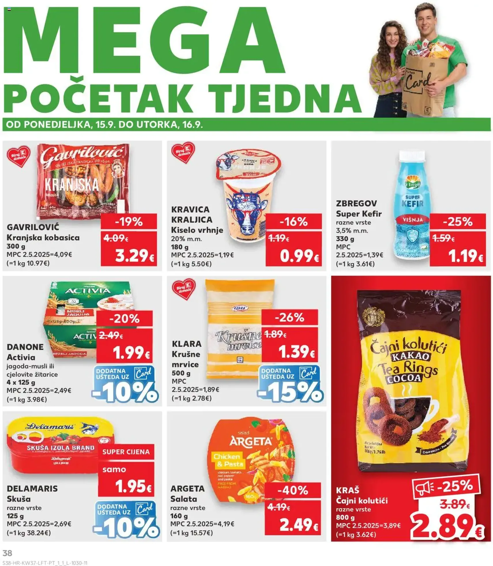 Kaufland HR - Osijek - 2025.09.10. érvényes szórólap 38 oldal 40 oldalból