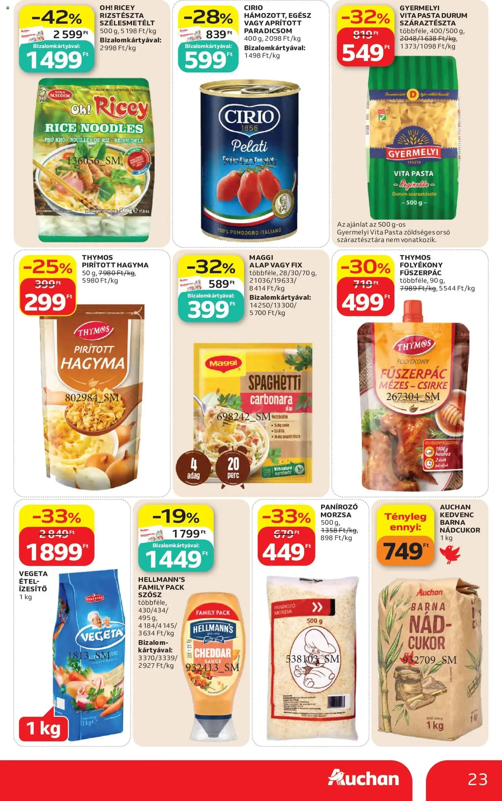 Auchan akciós újság - 2026.06.04. érvényes szórólap 23 oldal 57 oldalból