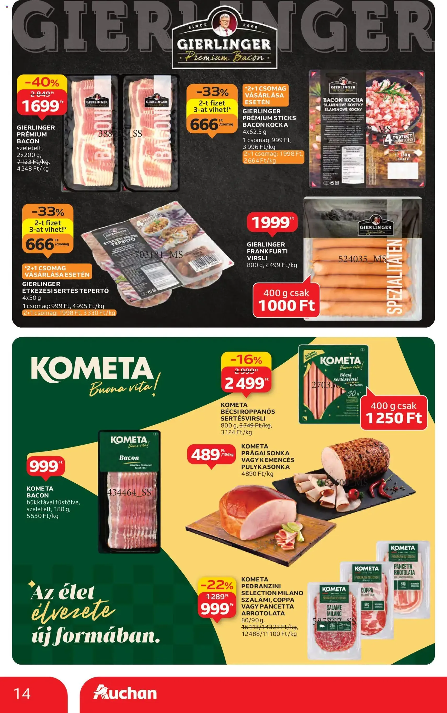 Auchan Akciós újság - 2025.12.11. érvényes szórólap 14 oldal 76 oldalból