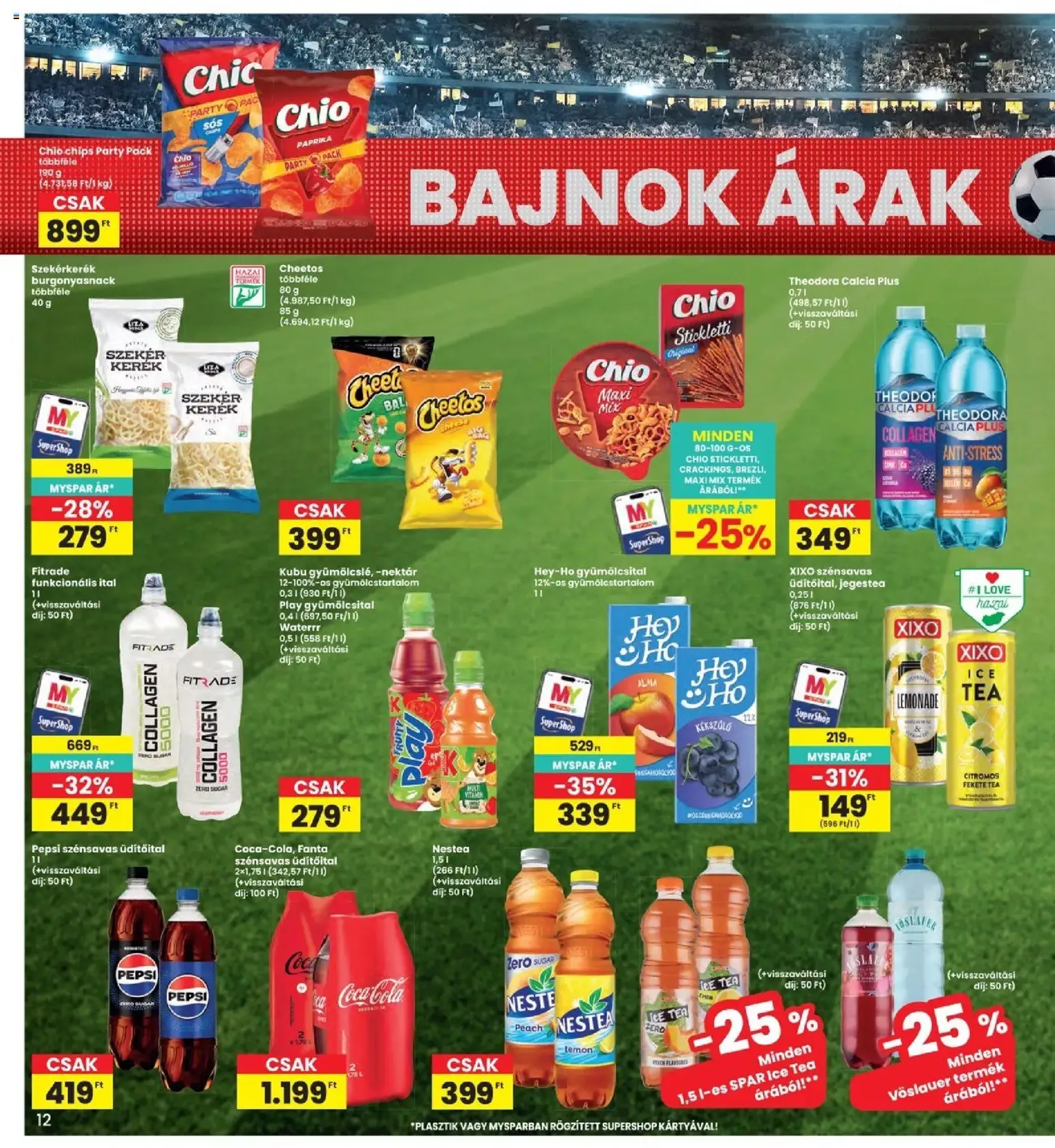 Interspar akciós újság - 2026.06.25. érvényes szórólap 12 oldal 20 oldalból