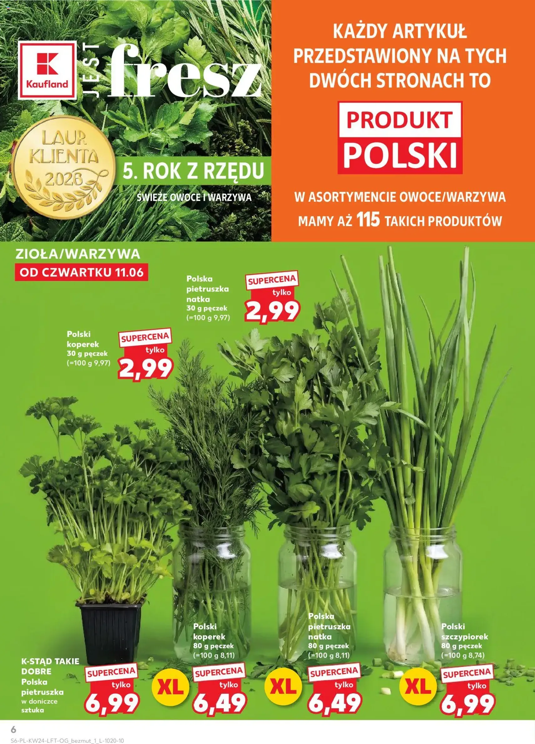 Kaufland gazetka - ważny gazetka od 11.06.2026 strona 6 z 68