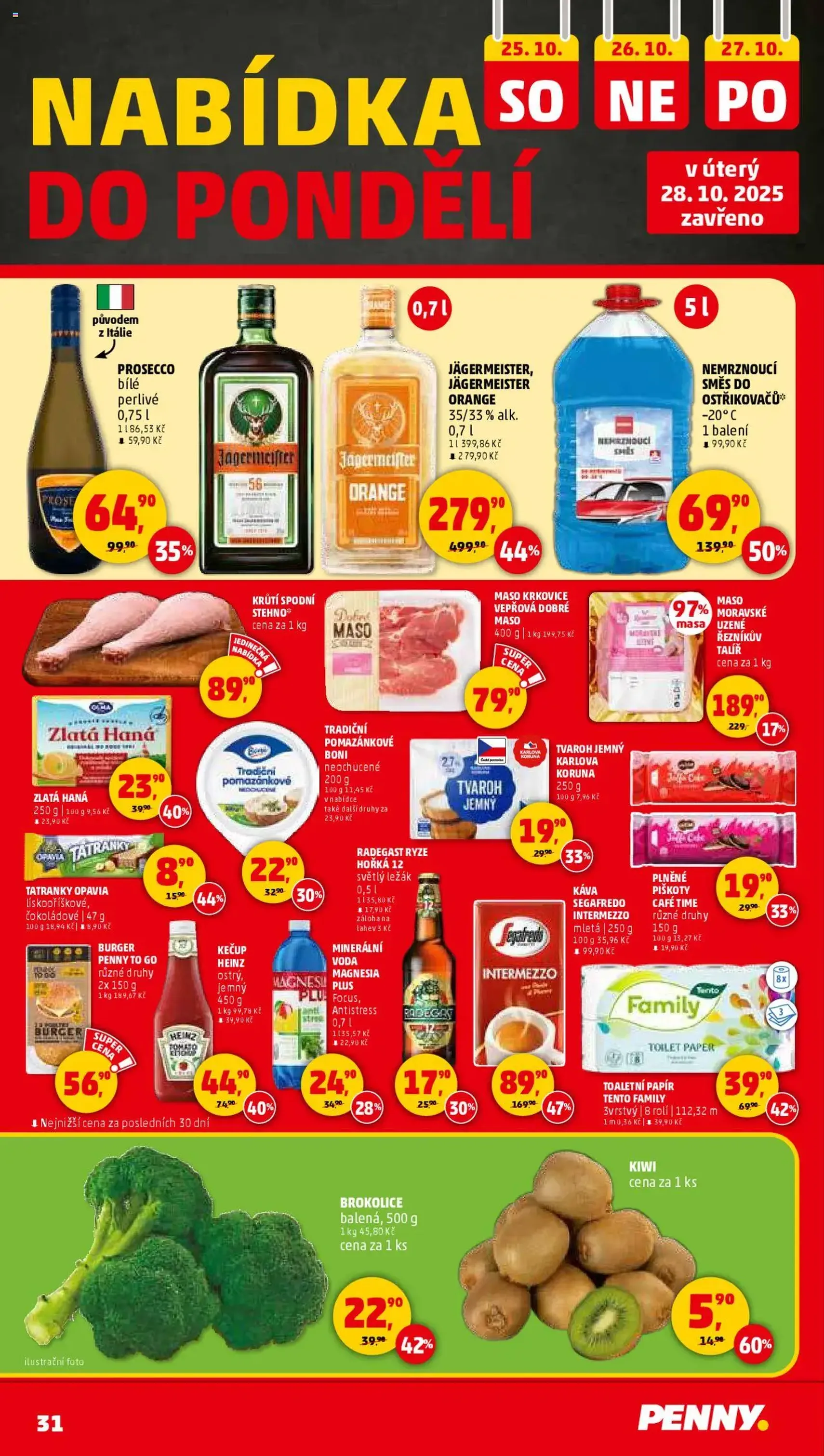 Penny Market leták - Čtvrtečník - platný leták od 23.10.2025 strana 31 z 40 Penny Market leták - Čtvrtečník - platný leták od 23.10.2025 strana 31 z 40