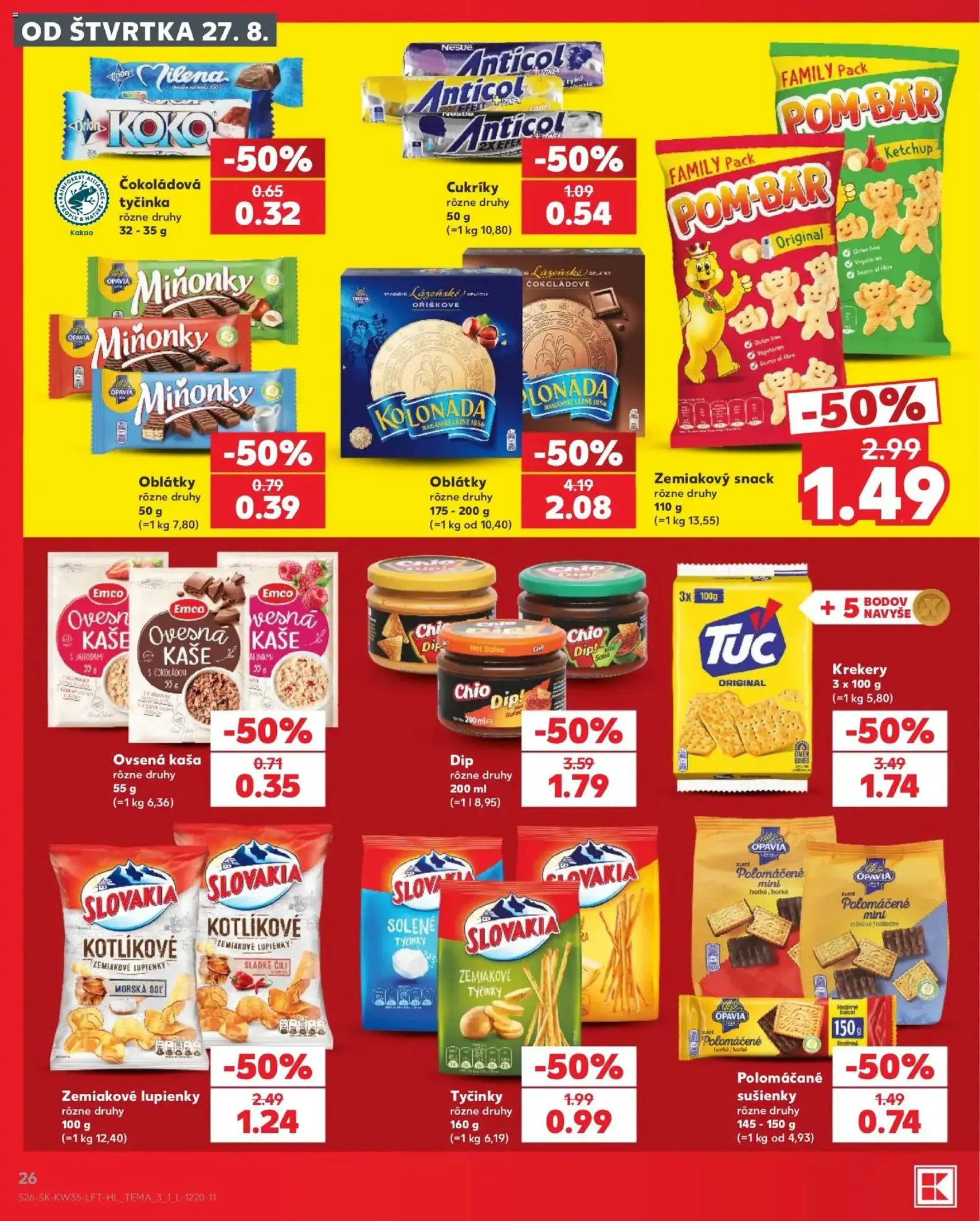 Kaufland leták - platný leták od 27.08.2026 strana 26 z 76