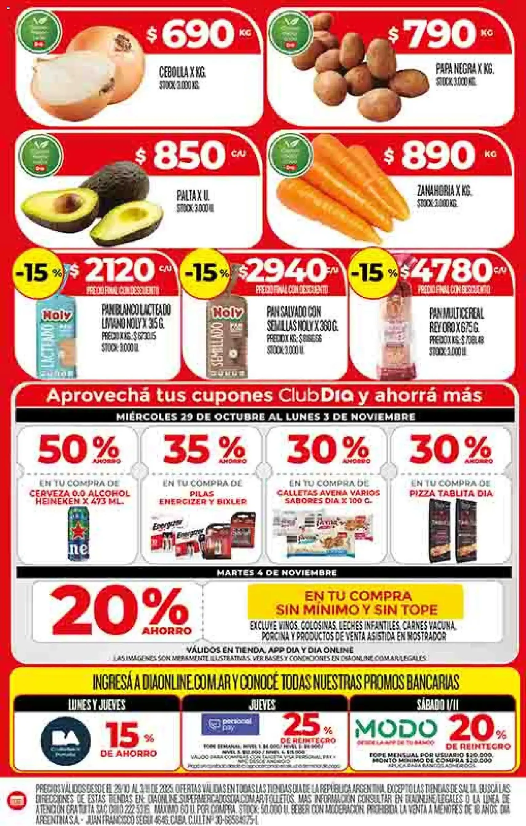 Supermercado DIA Ofertas - folleto válido desde 29/10/2025 página 4 de 56 Supermercado DIA Ofertas - folleto válido desde 29/10/2025 página 4 de 56