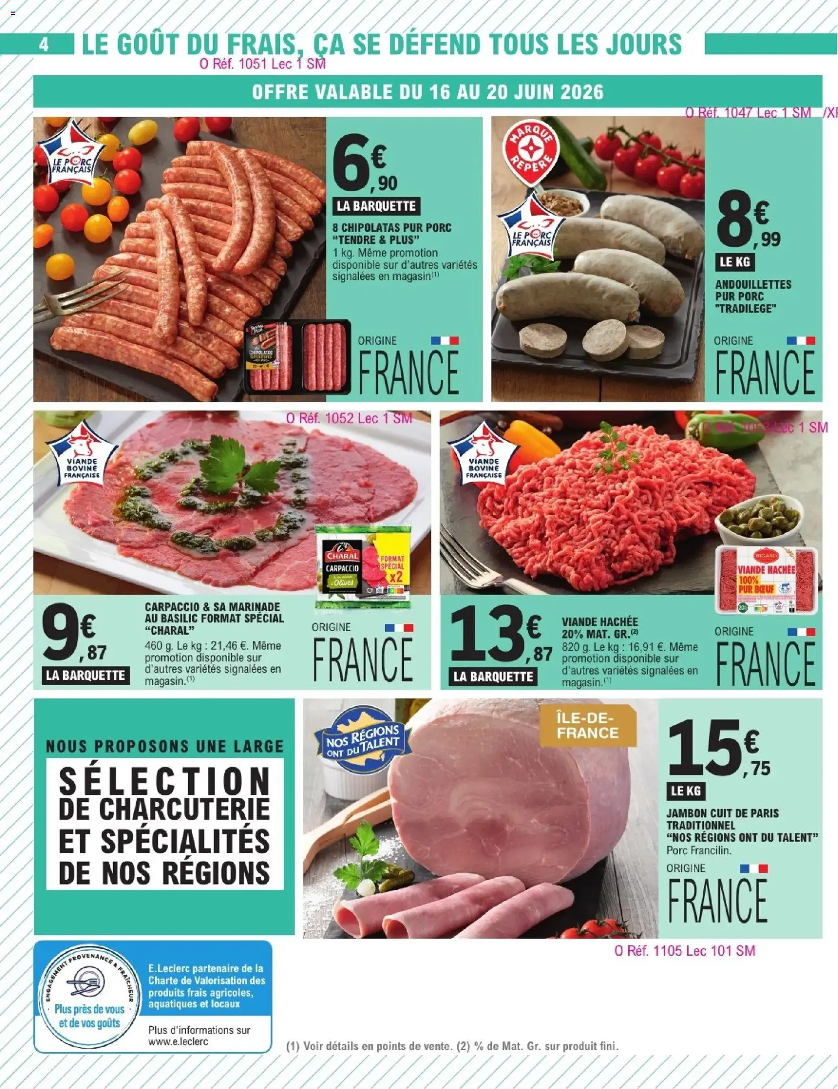 E.Leclerc catalogue - brochure valable à partir du 16/06/2026, page 4 sur 24