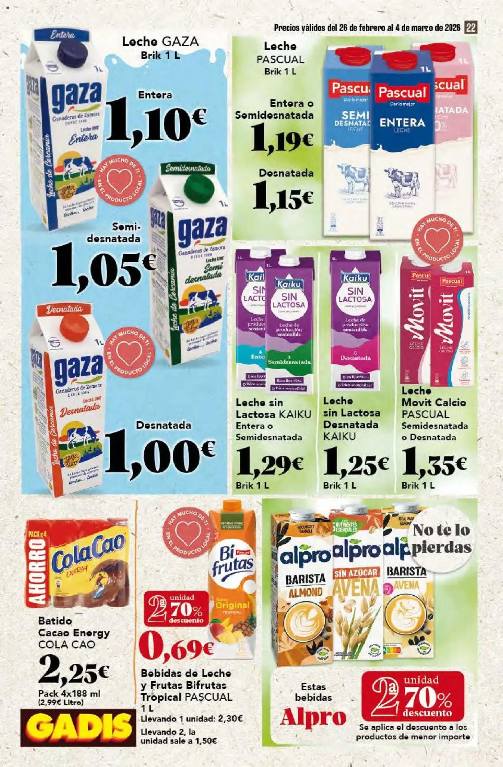 Gadis - folleto - folleto válido desde 26/02/2026 página 22 de 48