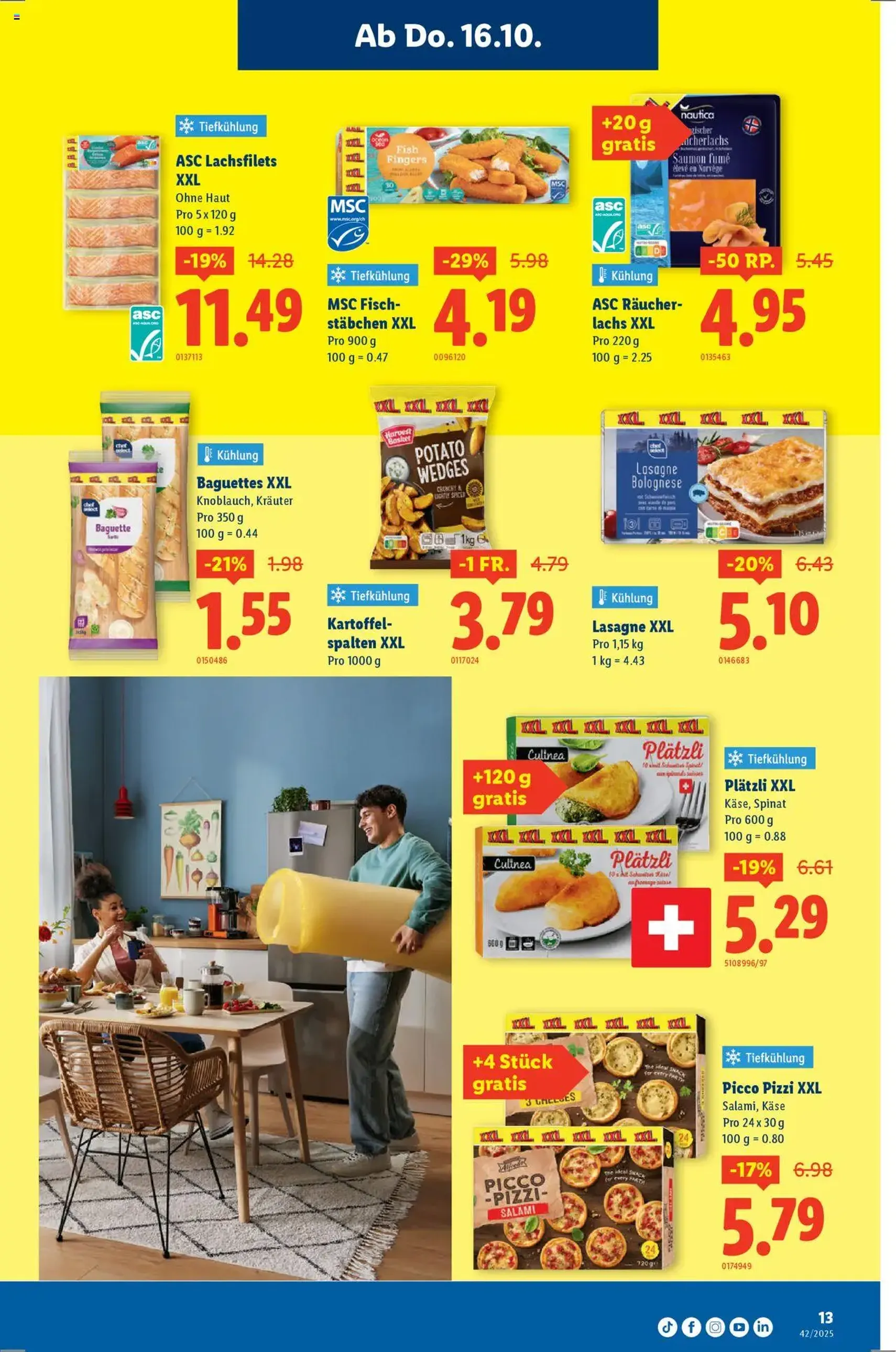 Lidl Aktionen - Gültiger Prospekt ab 16.10.2025, Seite 13 von insgesamt 32 Lidl Aktionen - Gültiger Prospekt ab 16.10.2025, Seite 13 von insgesamt 32