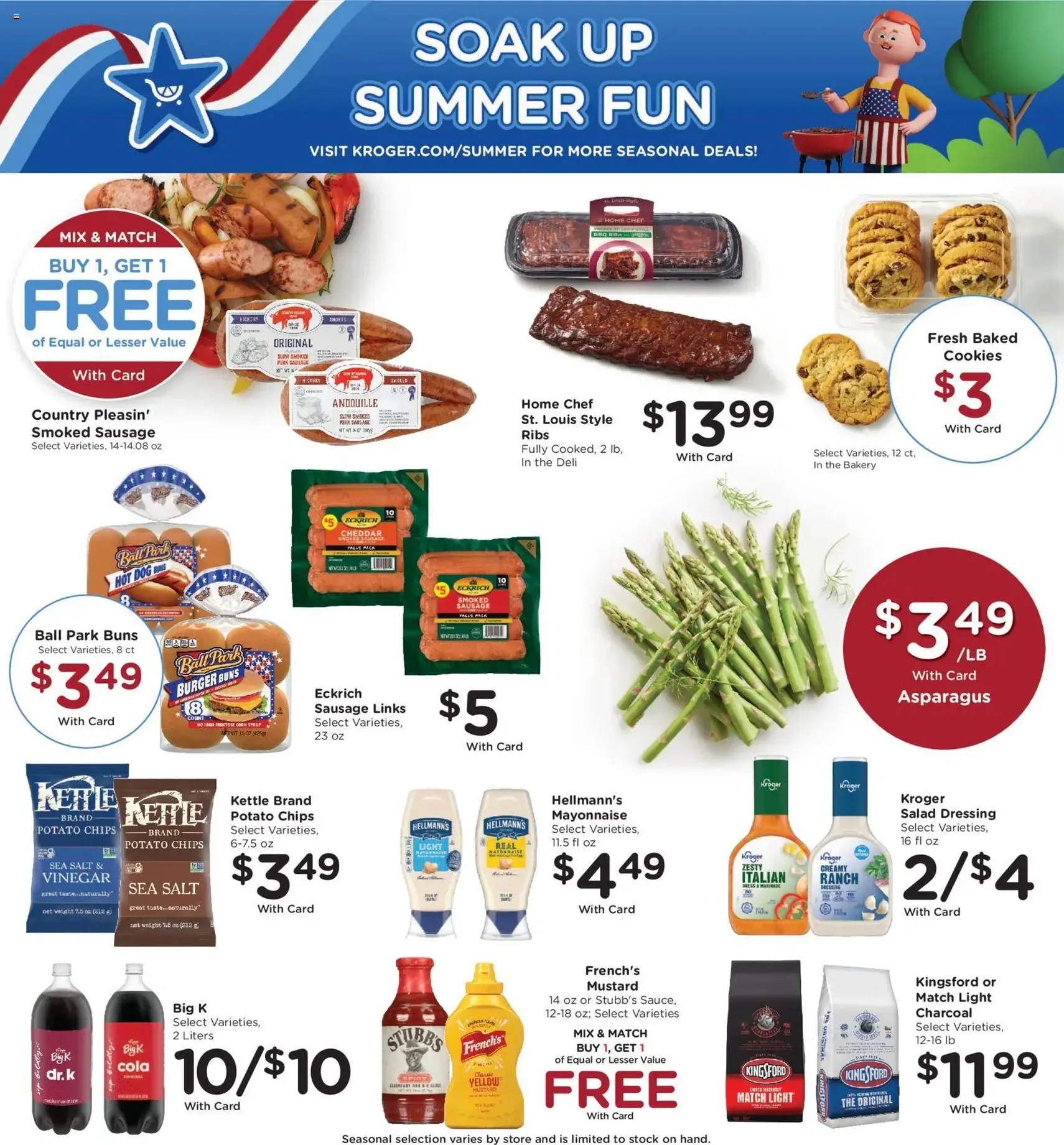 Kroger Weekly Ad - valid flyer from 07/22/2026, page 8 of 14