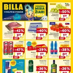 Billa leták - náhľad letáku platný od 27.08.2025