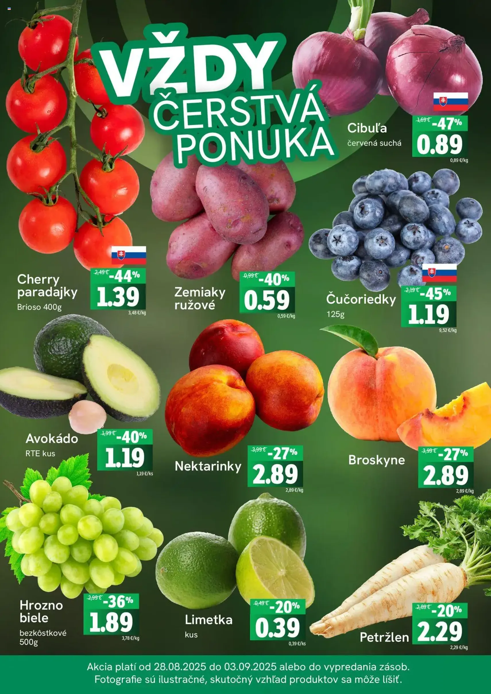 Fresh leták - platný leták od 28.08.2025 strana 3 z 4