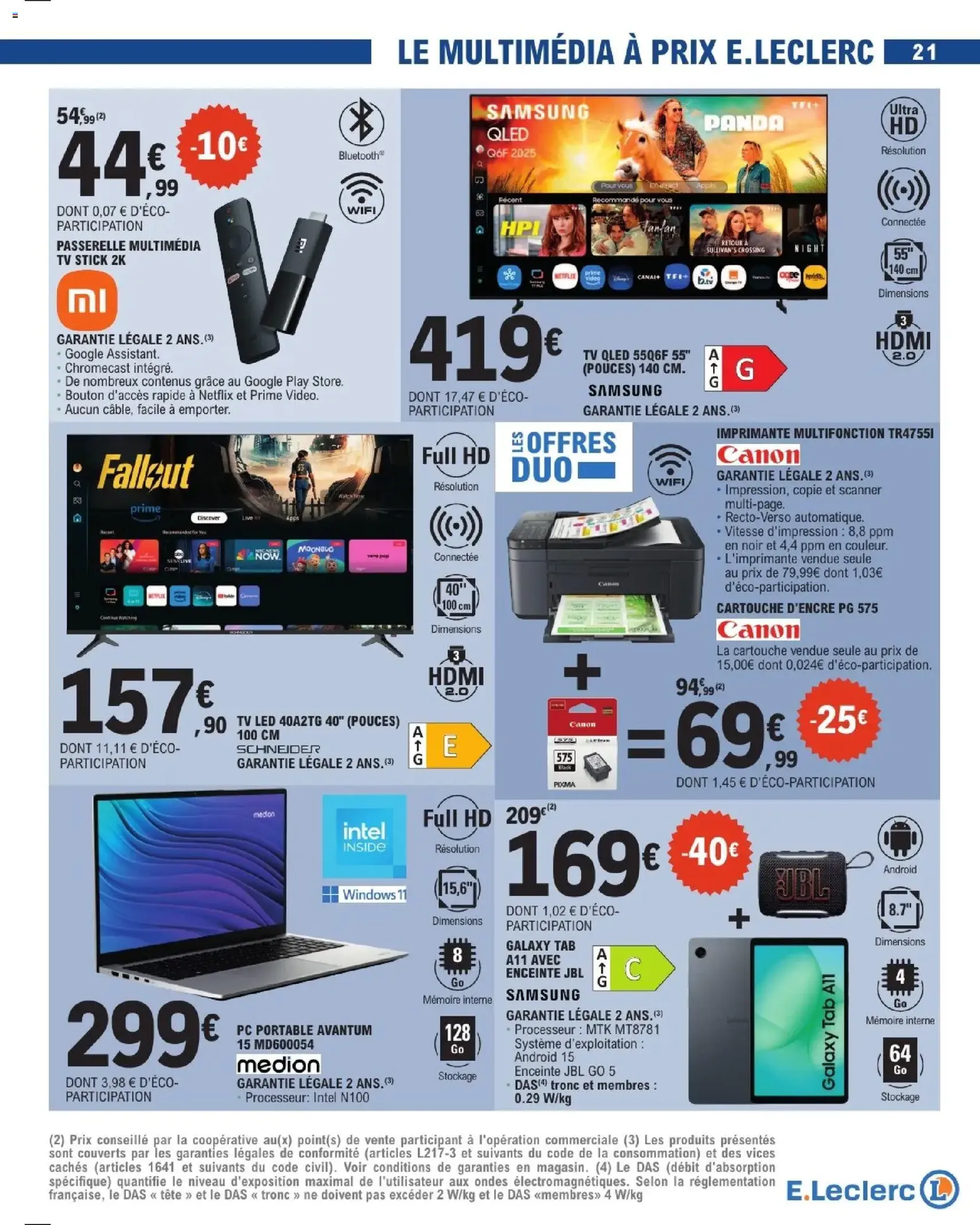 E.Leclerc catalogue - brochure valable à partir du 04/08/2026, page 21 sur 24