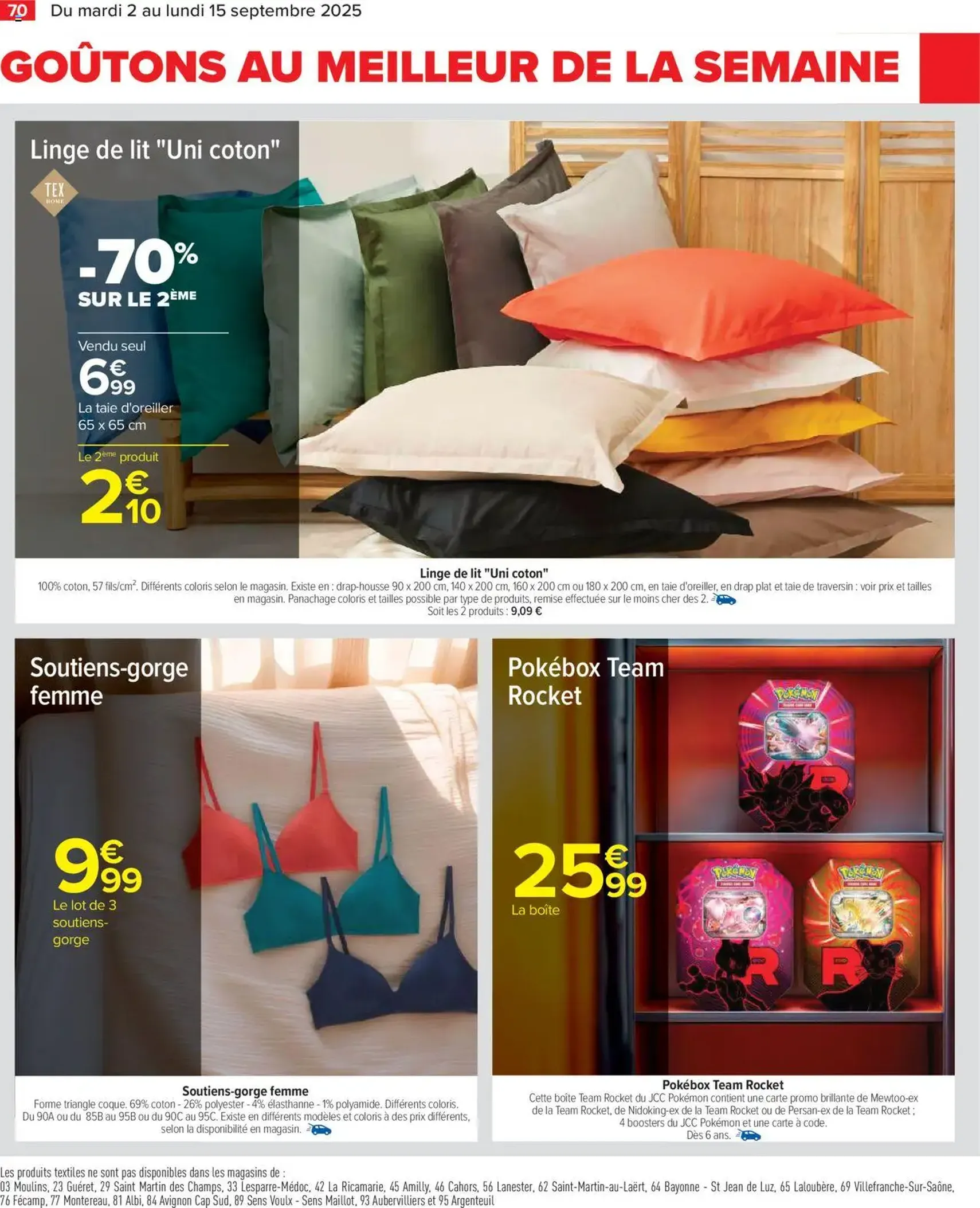 Carrefour catalogue semaine 36 - brochure valable à partir du 02/09/2025, page 72 sur 86 Carrefour catalogue semaine 36 - brochure valable à partir du 02/09/2025, page 72 sur 86