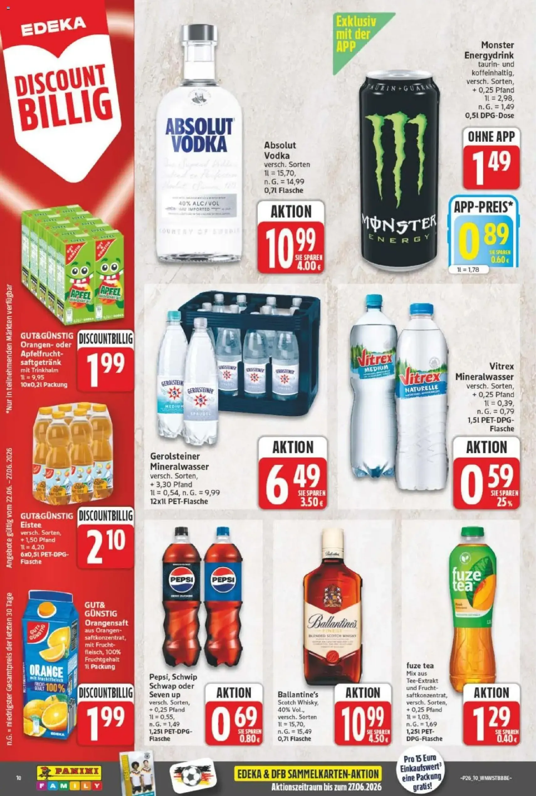NP Discount Prospekt - Gültiger Prospekt ab 22.06.2026, Seite 10 von insgesamt 17