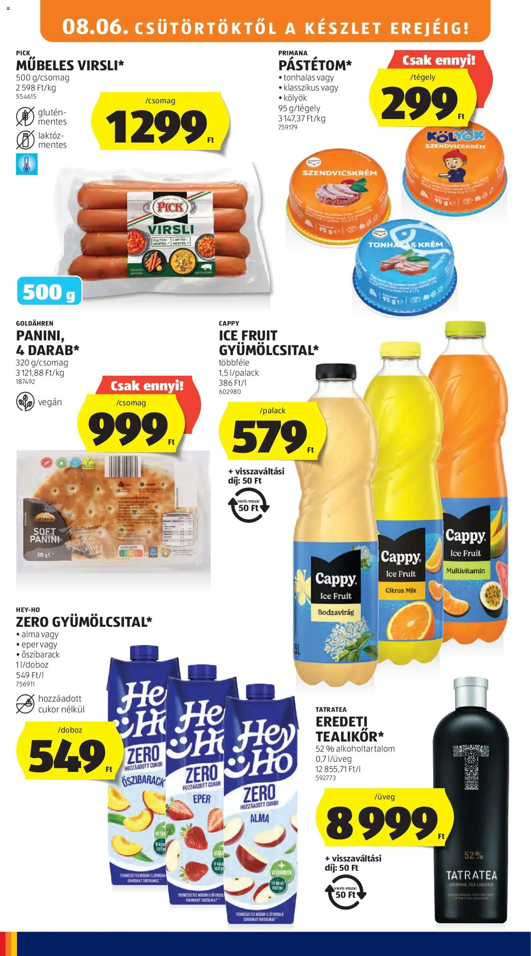 Aldi akciós újság - 2026.08.06. érvényes szórólap 12 oldal 50 oldalból